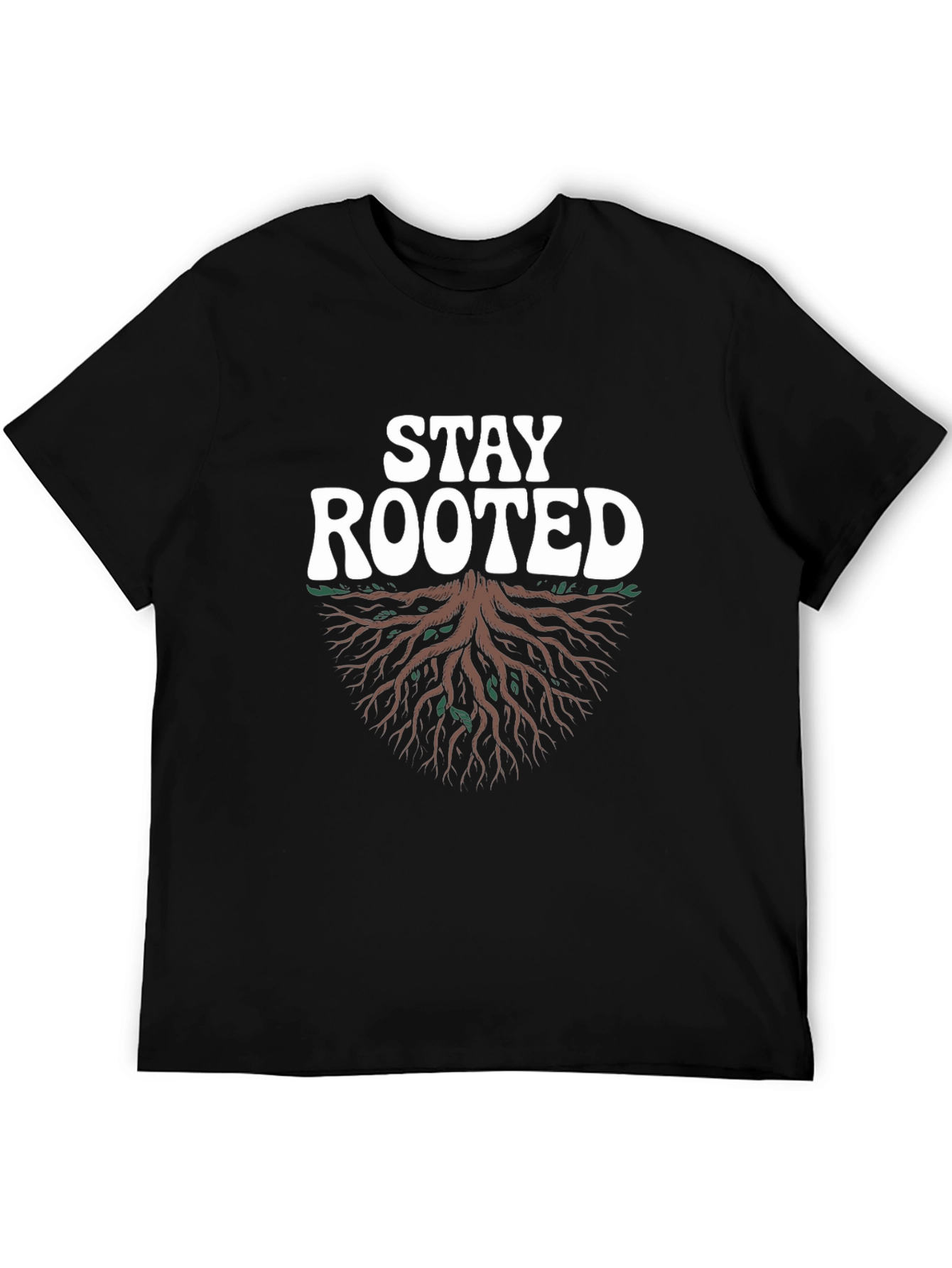 Stay Rooted Tree Graphic Tee - Stylish Unisex T-Shirt