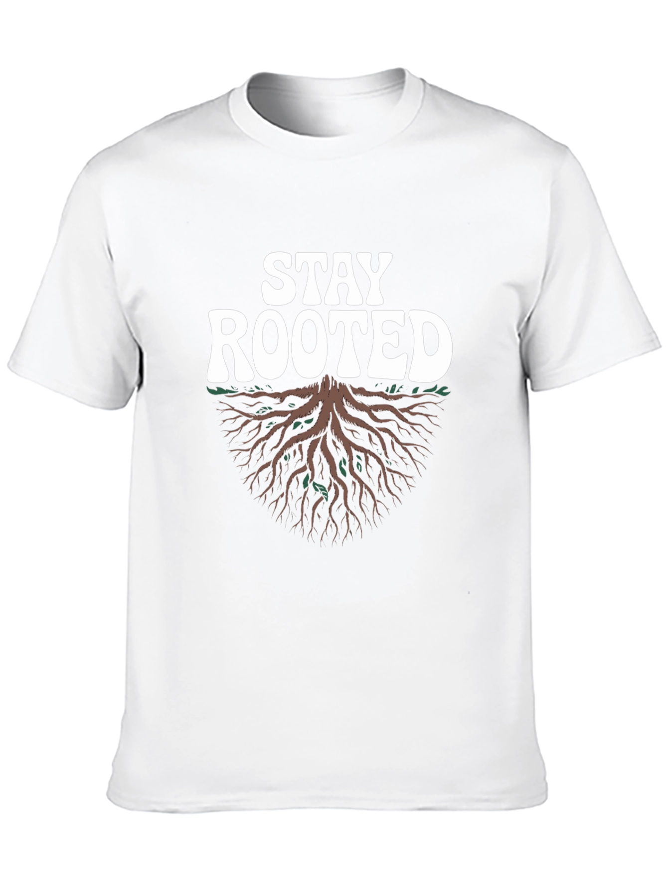 Stay Rooted Tree Graphic Tee - Stylish Unisex T-Shirt