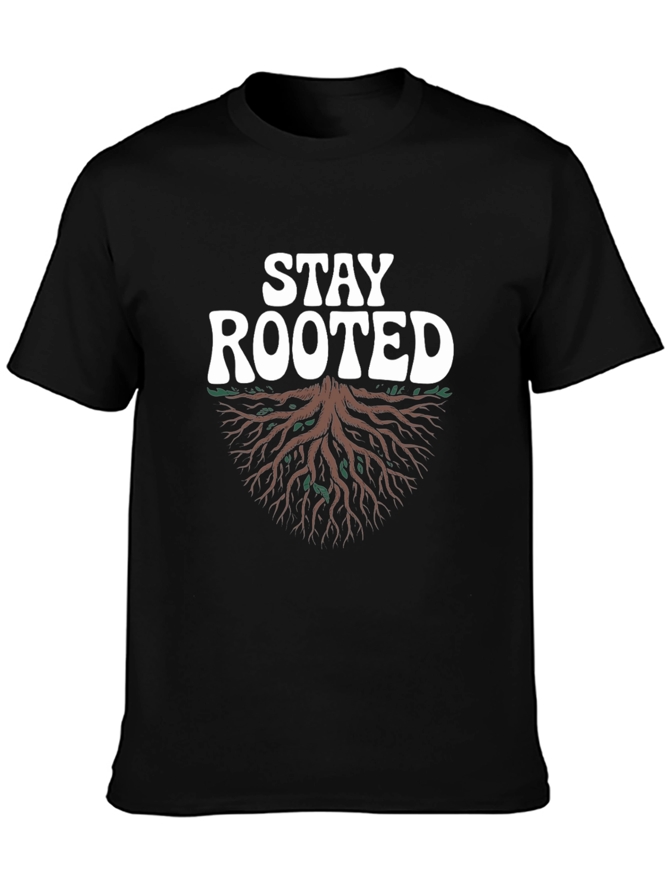 Stay Rooted Tree Graphic Tee - Stylish Unisex T-Shirt