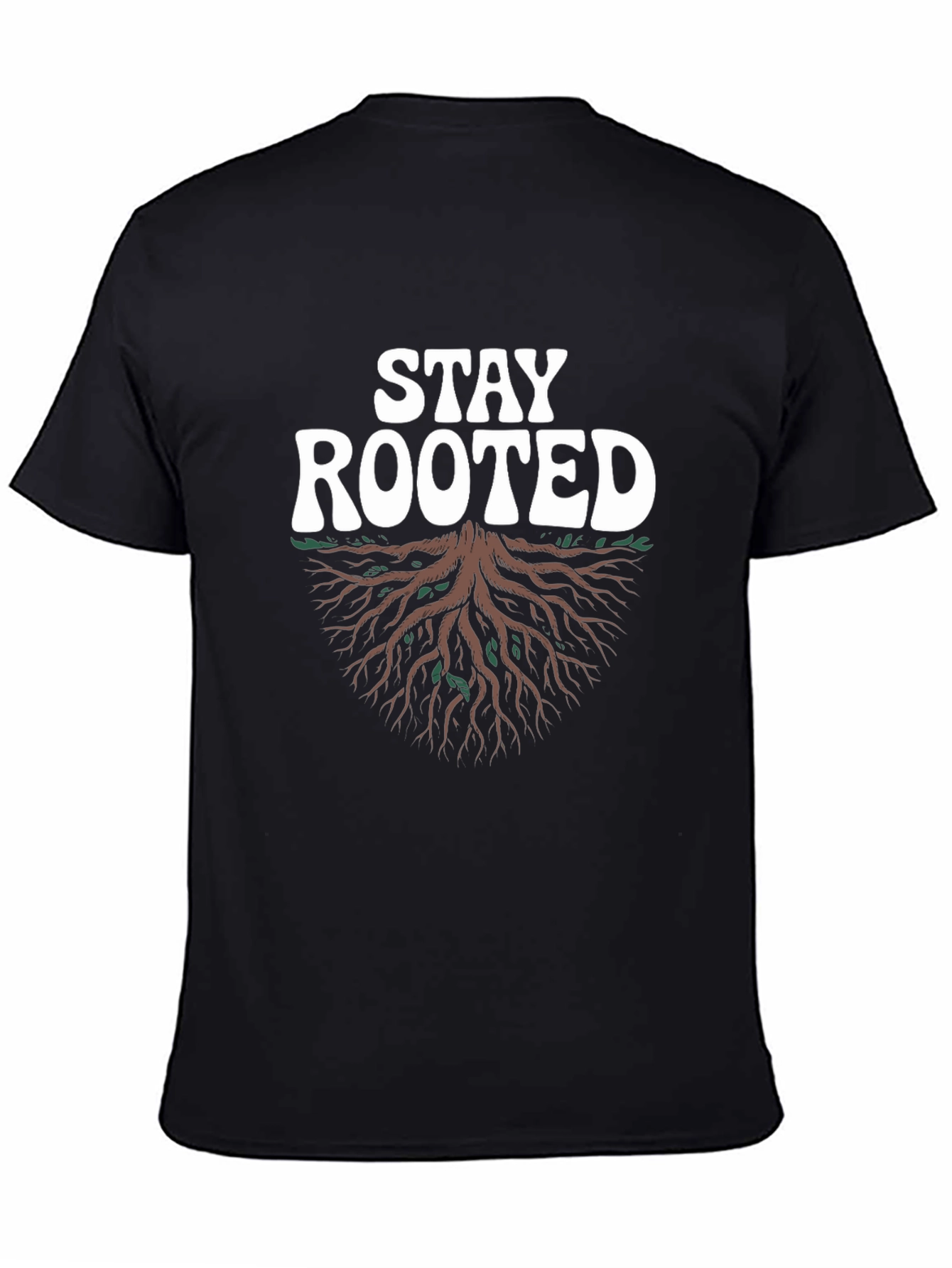 Stay Rooted Tree Graphic Tee - Stylish Unisex T-Shirt