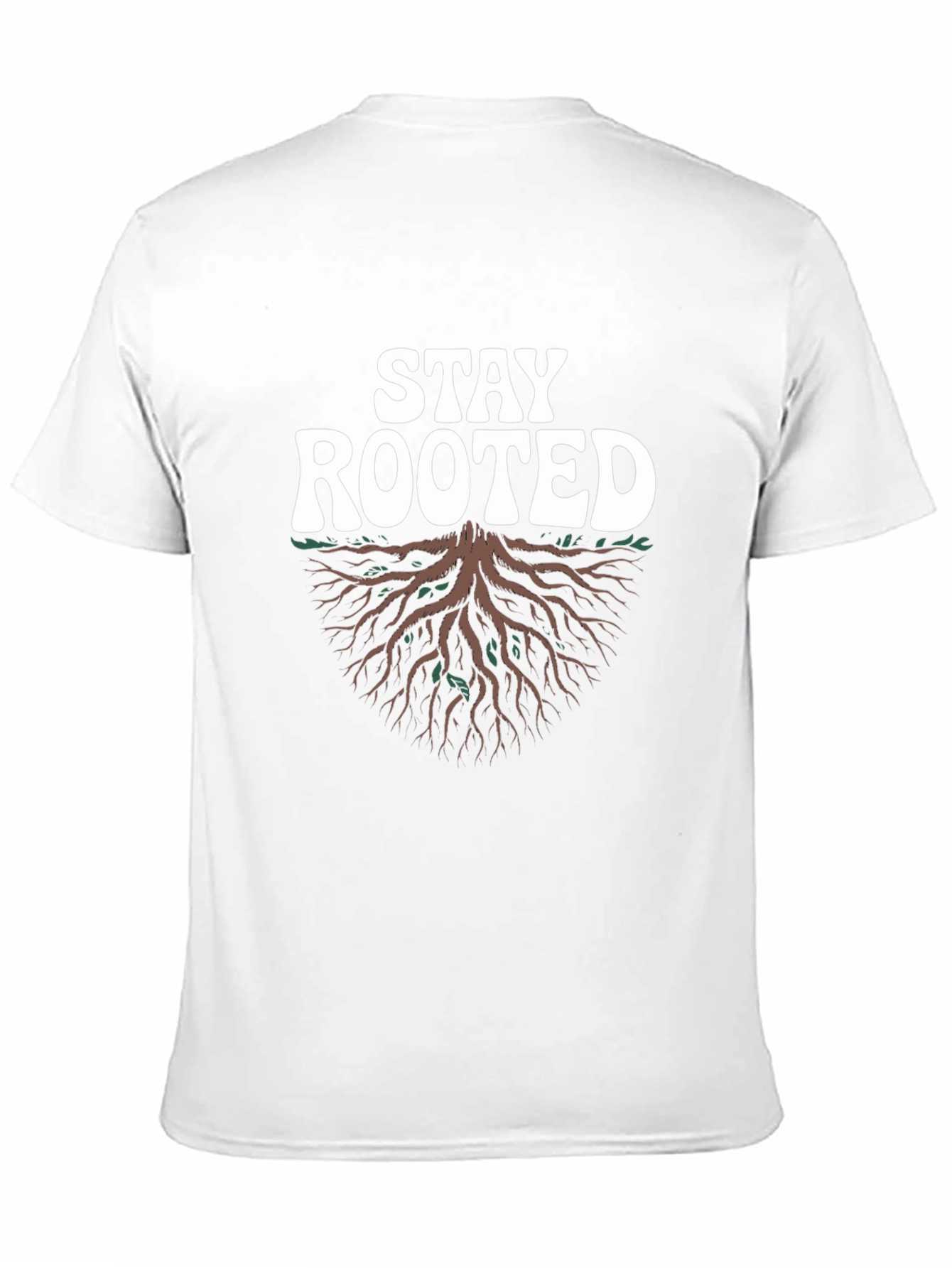 Stay Rooted Tree Graphic Tee - Stylish Unisex T-Shirt