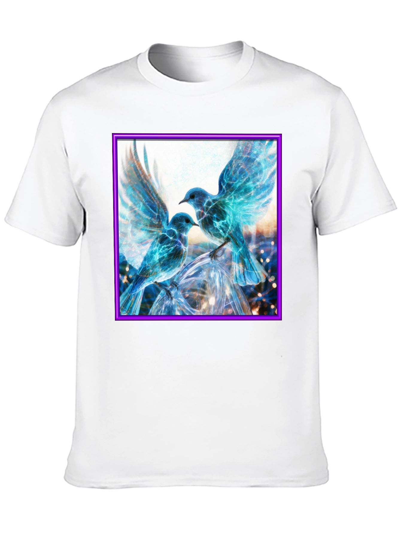Electric Blue Bird T-Shirt
