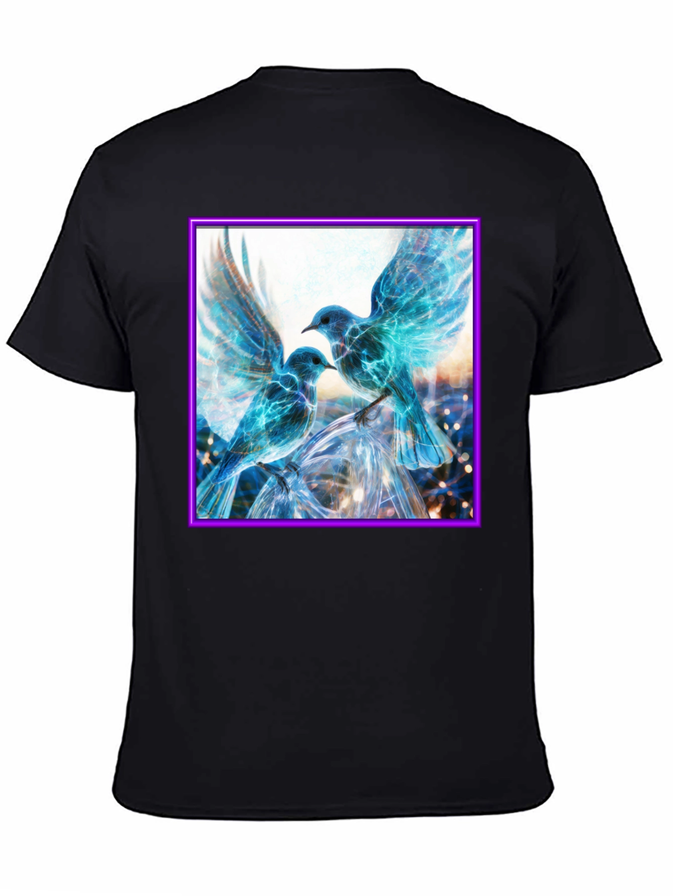 Electric Blue Bird T-Shirt