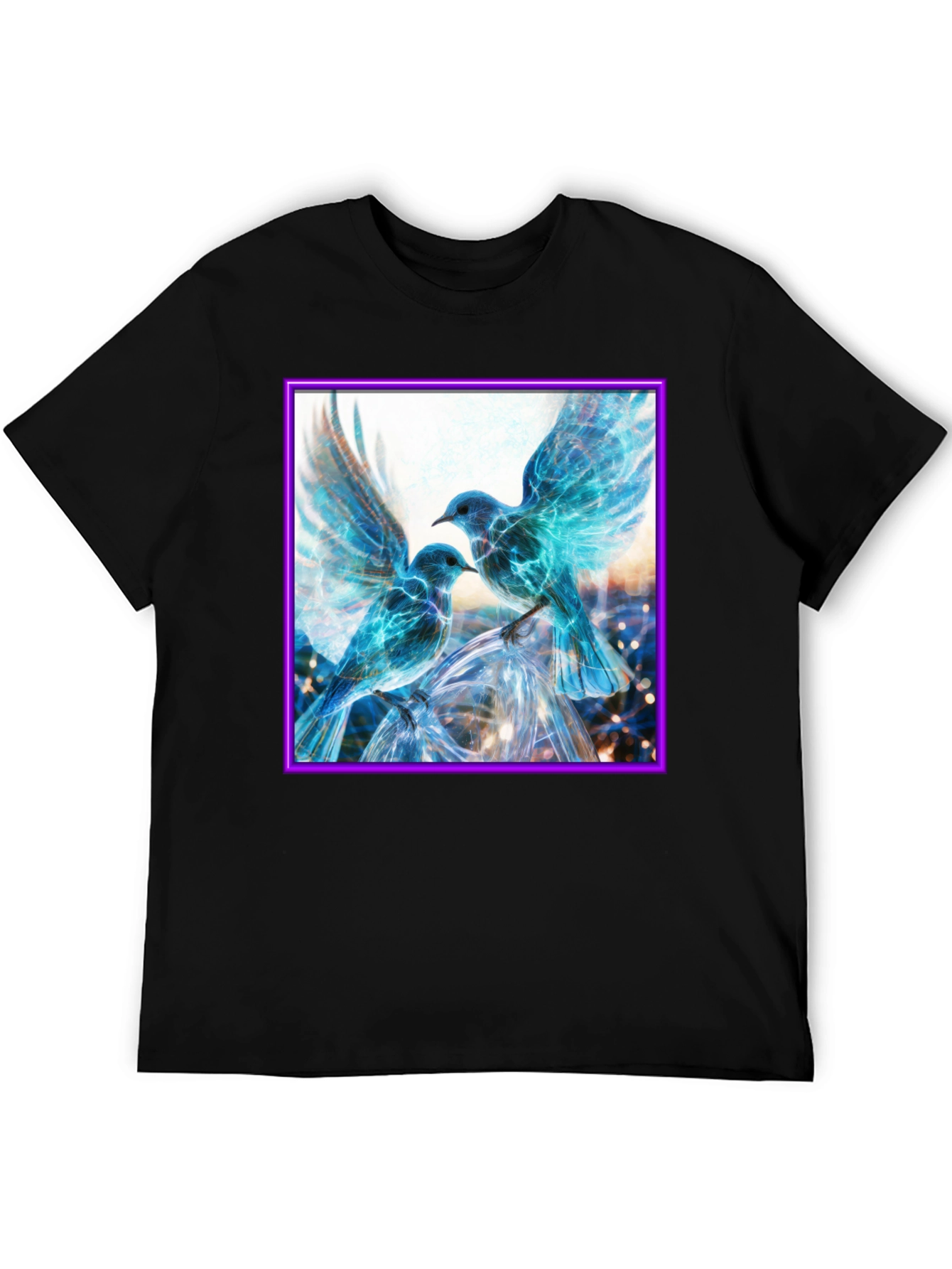 Electric Blue Bird T-Shirt
