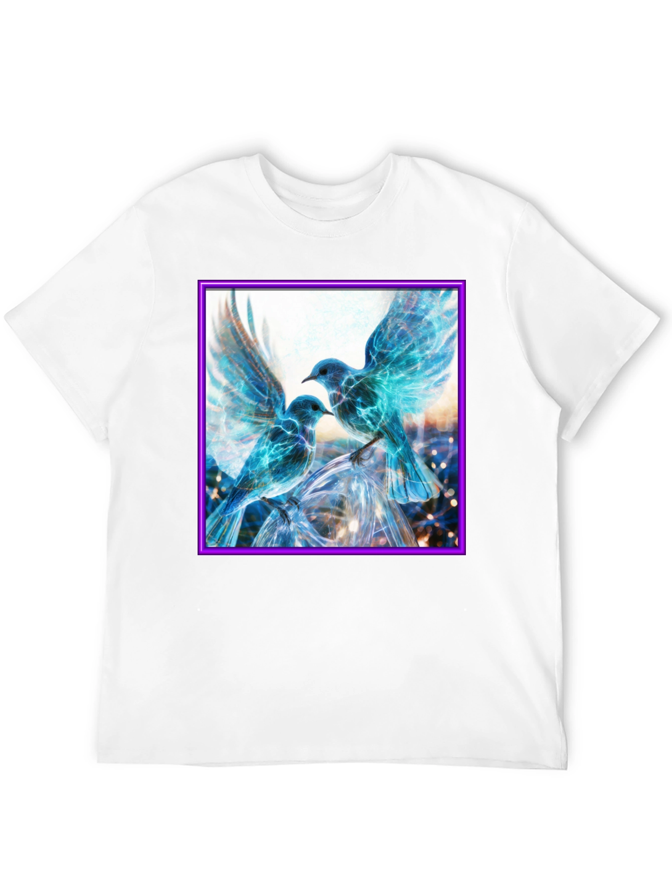 Electric Blue Bird T-Shirt