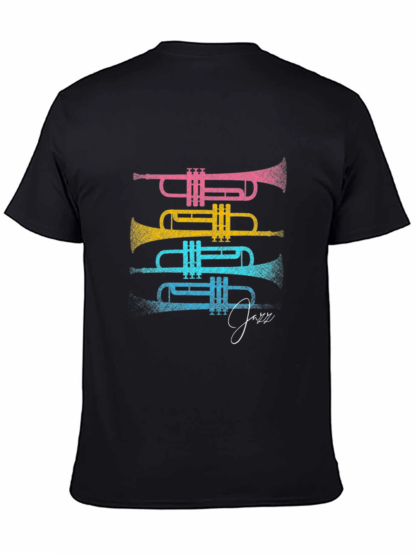Colorful Trumpet Jazz T-Shirt