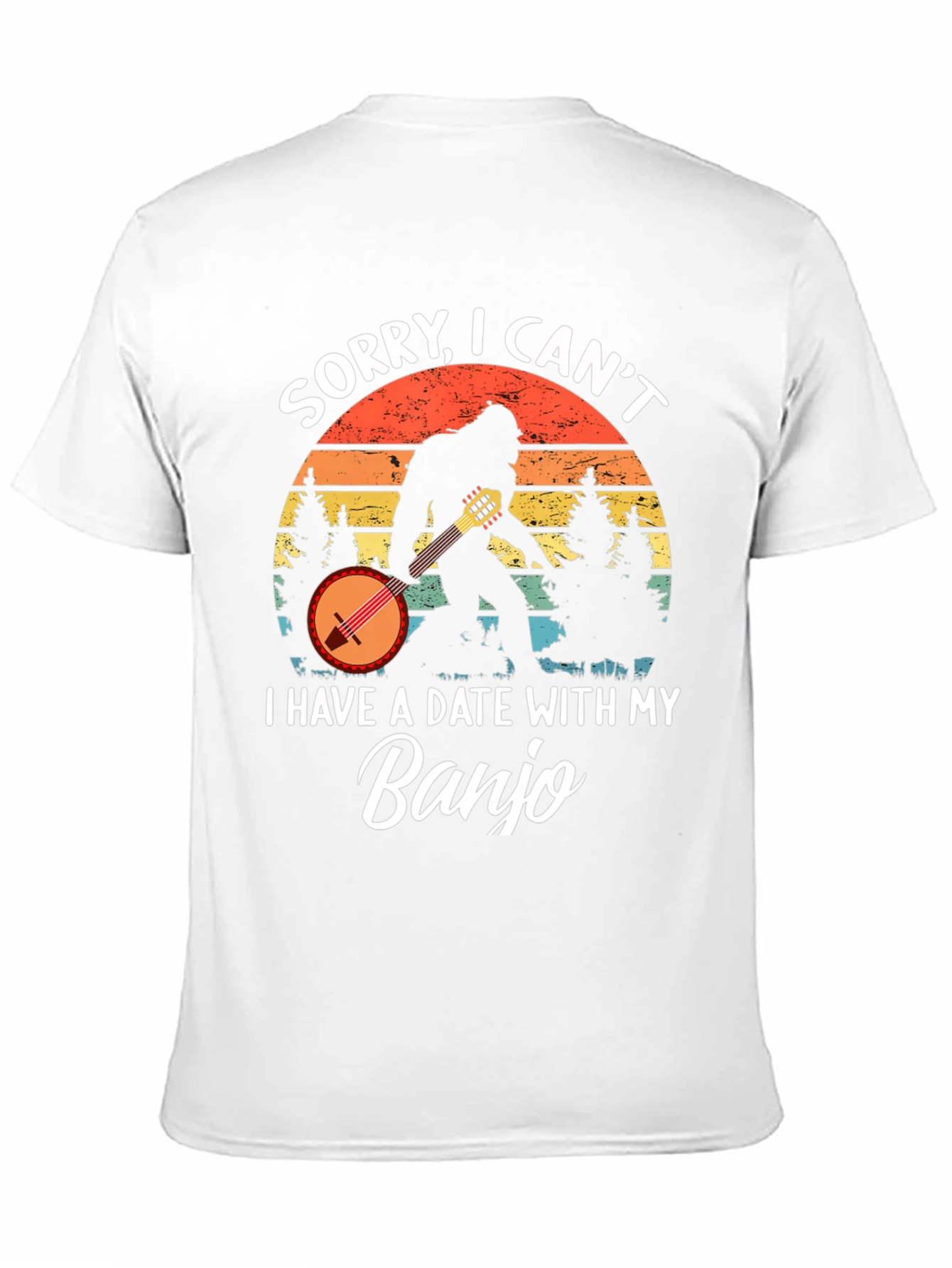 Sorry I Cant. Banjo T-Shirt