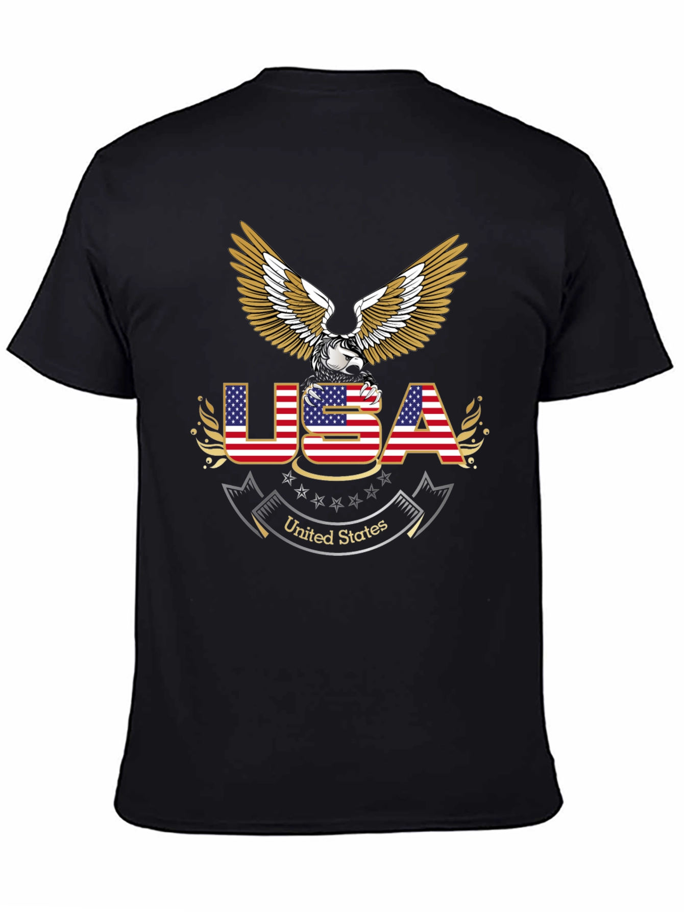USA Eagle Graphic T-Shirt Patriotic Pride