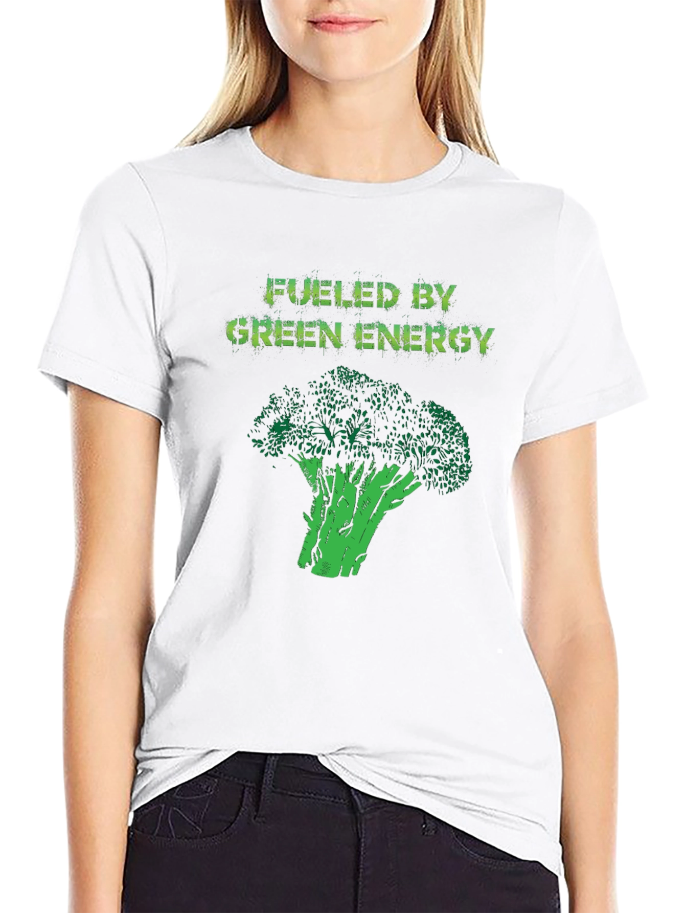 Fueled by Green Energy Black T-Shirt