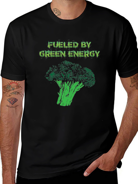 Fueled by Green Energy Black T-Shirt