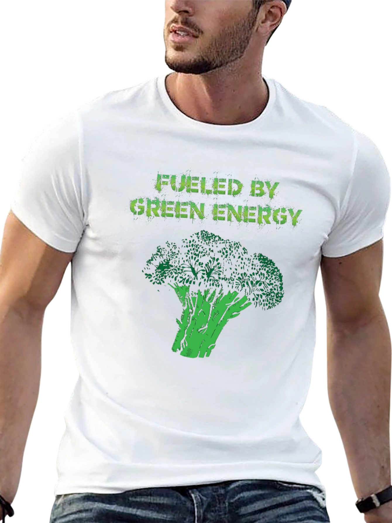 Fueled by Green Energy Black T-Shirt