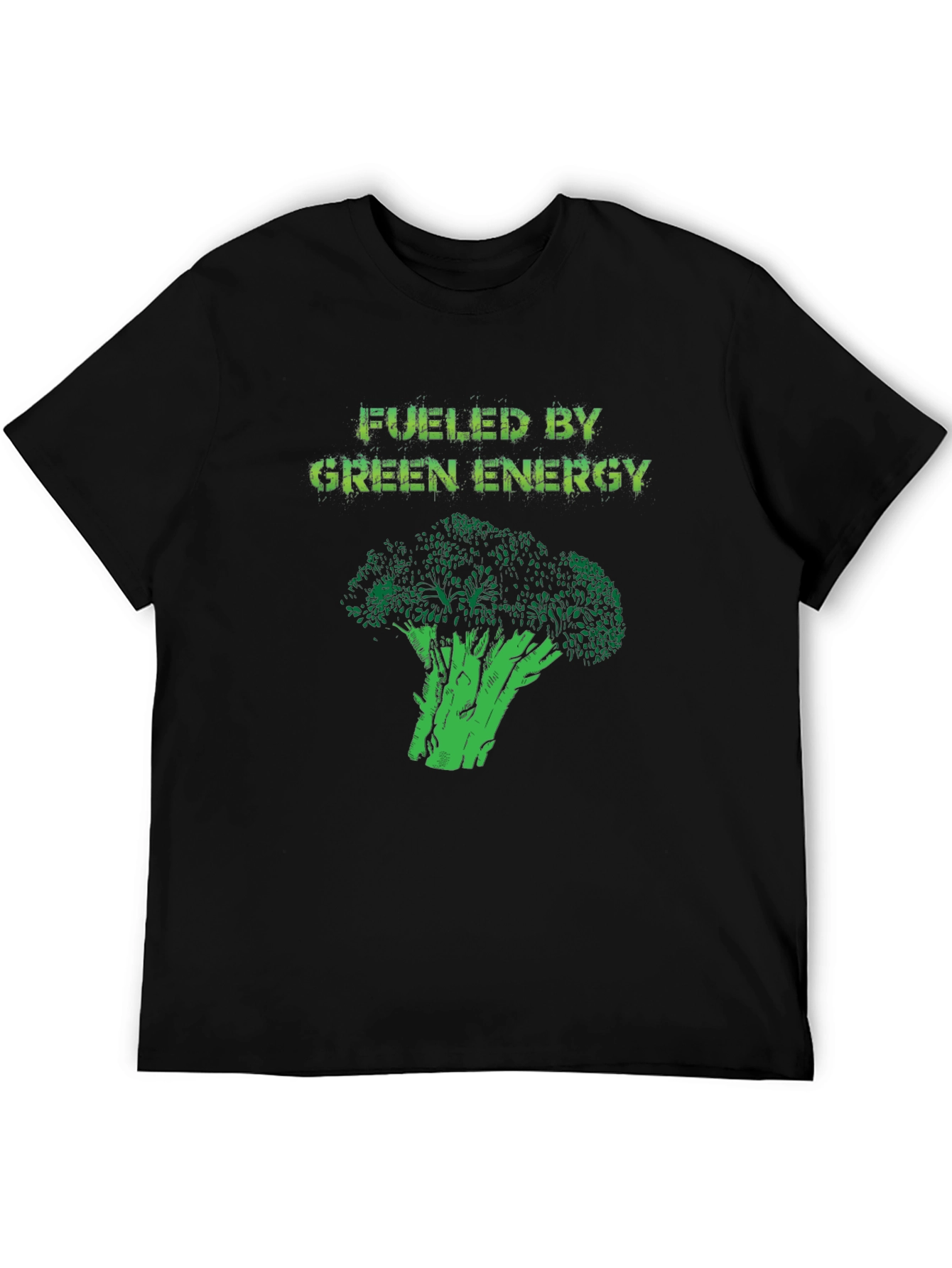 Fueled by Green Energy Black T-Shirt