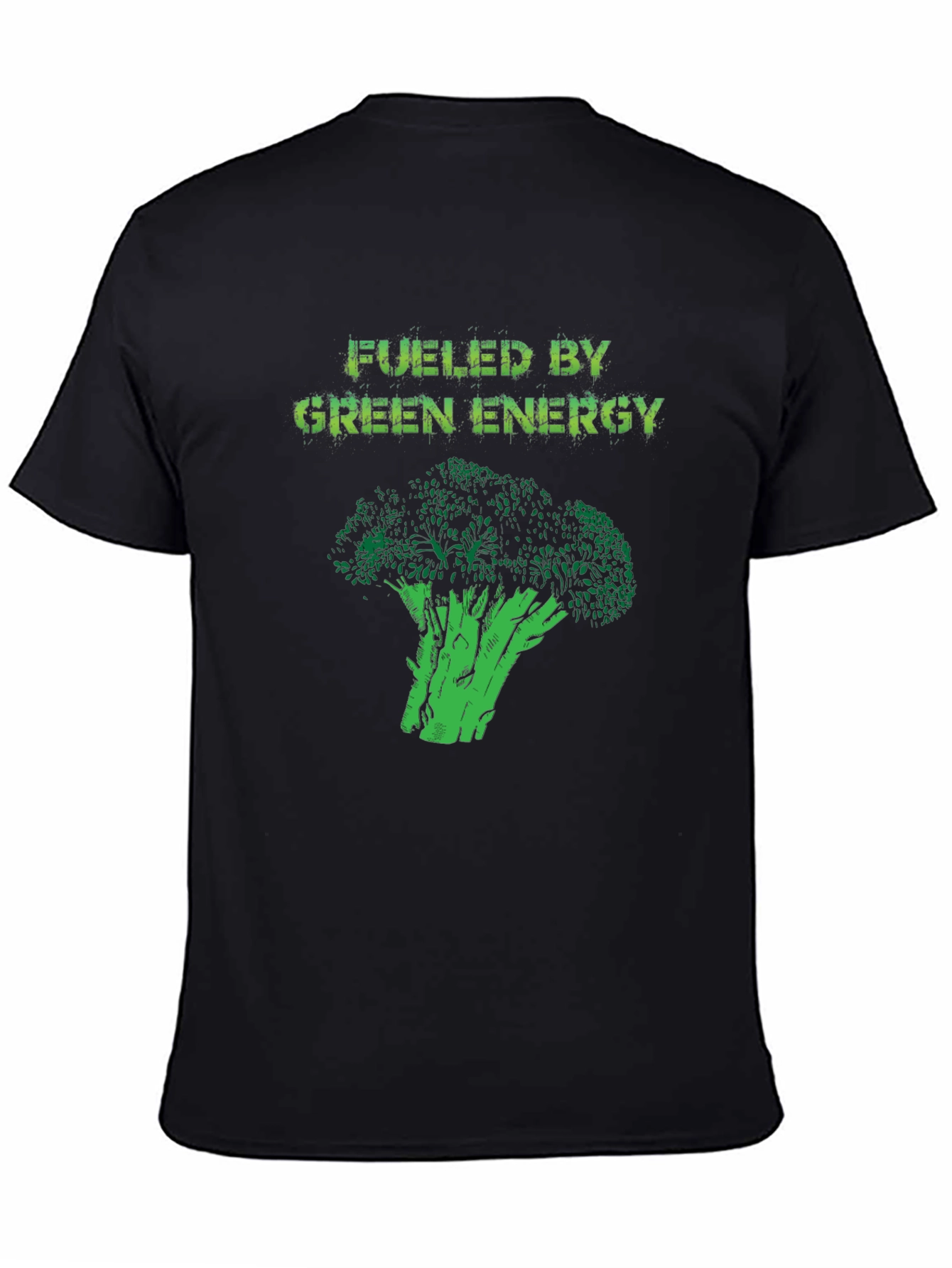 Fueled by Green Energy Black T-Shirt