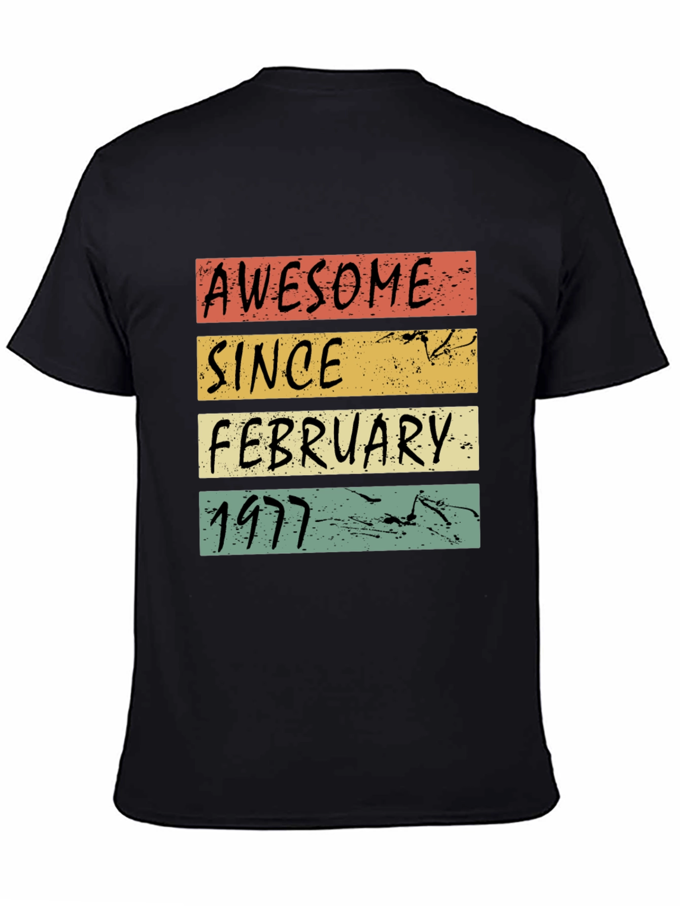 Awesome Since February 1977 Graphic T-Shirt
