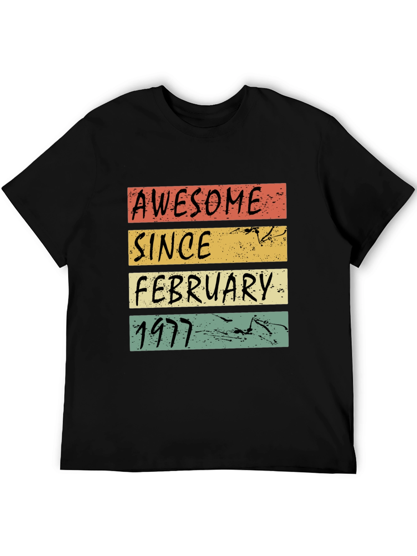 Awesome Since February 1977 Graphic T-Shirt