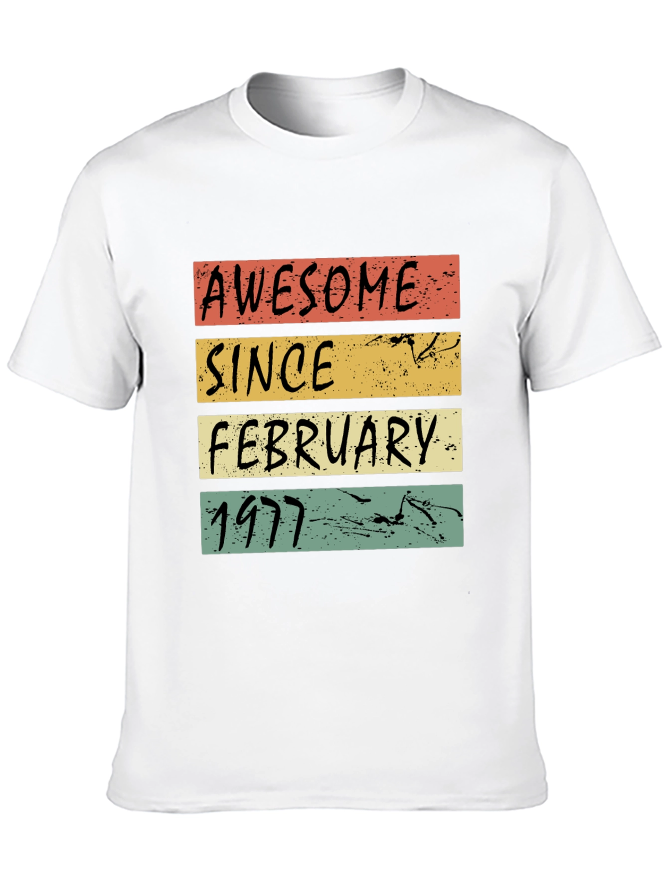 Awesome Since February 1977 Graphic T-Shirt