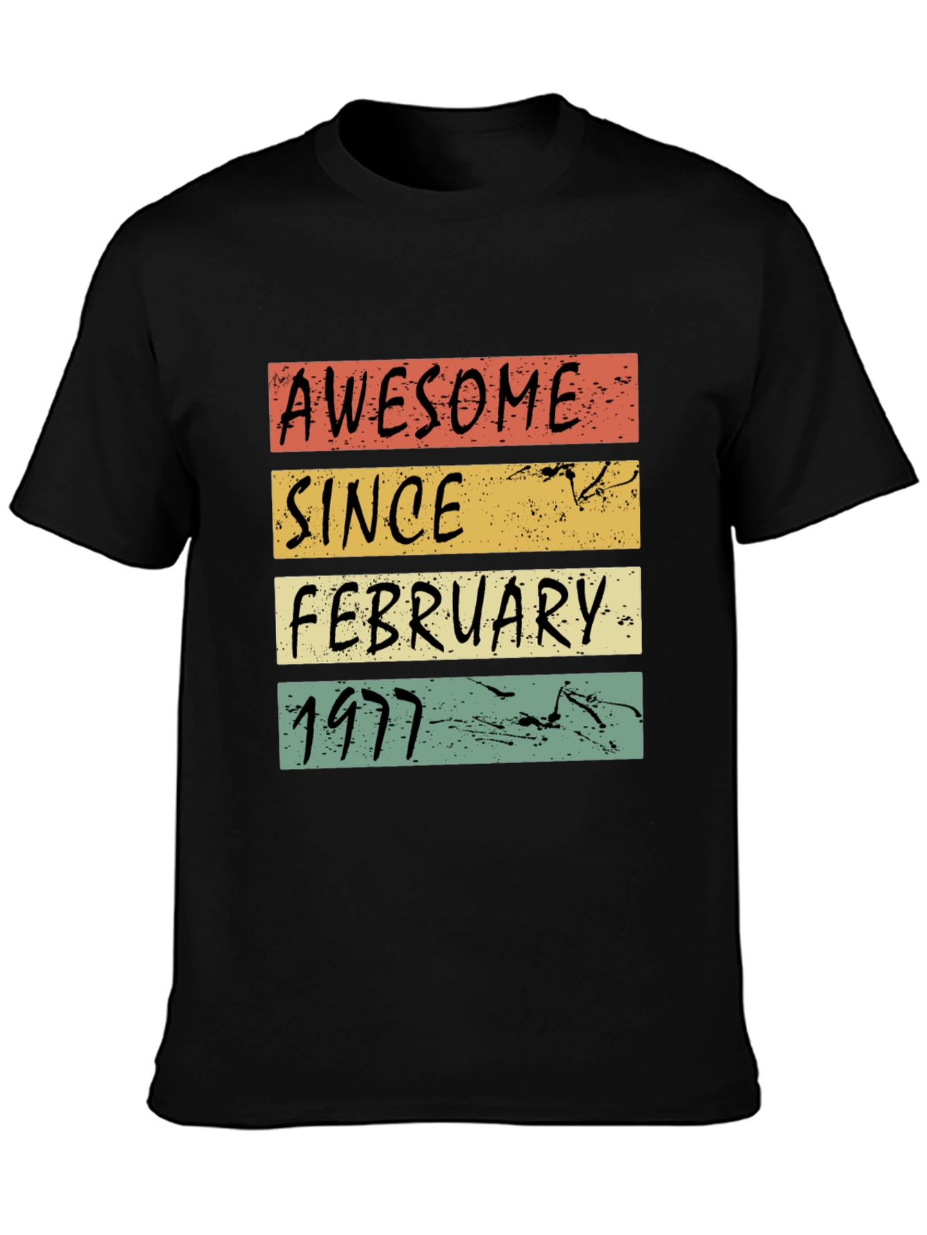 Awesome Since February 1977 Graphic T-Shirt
