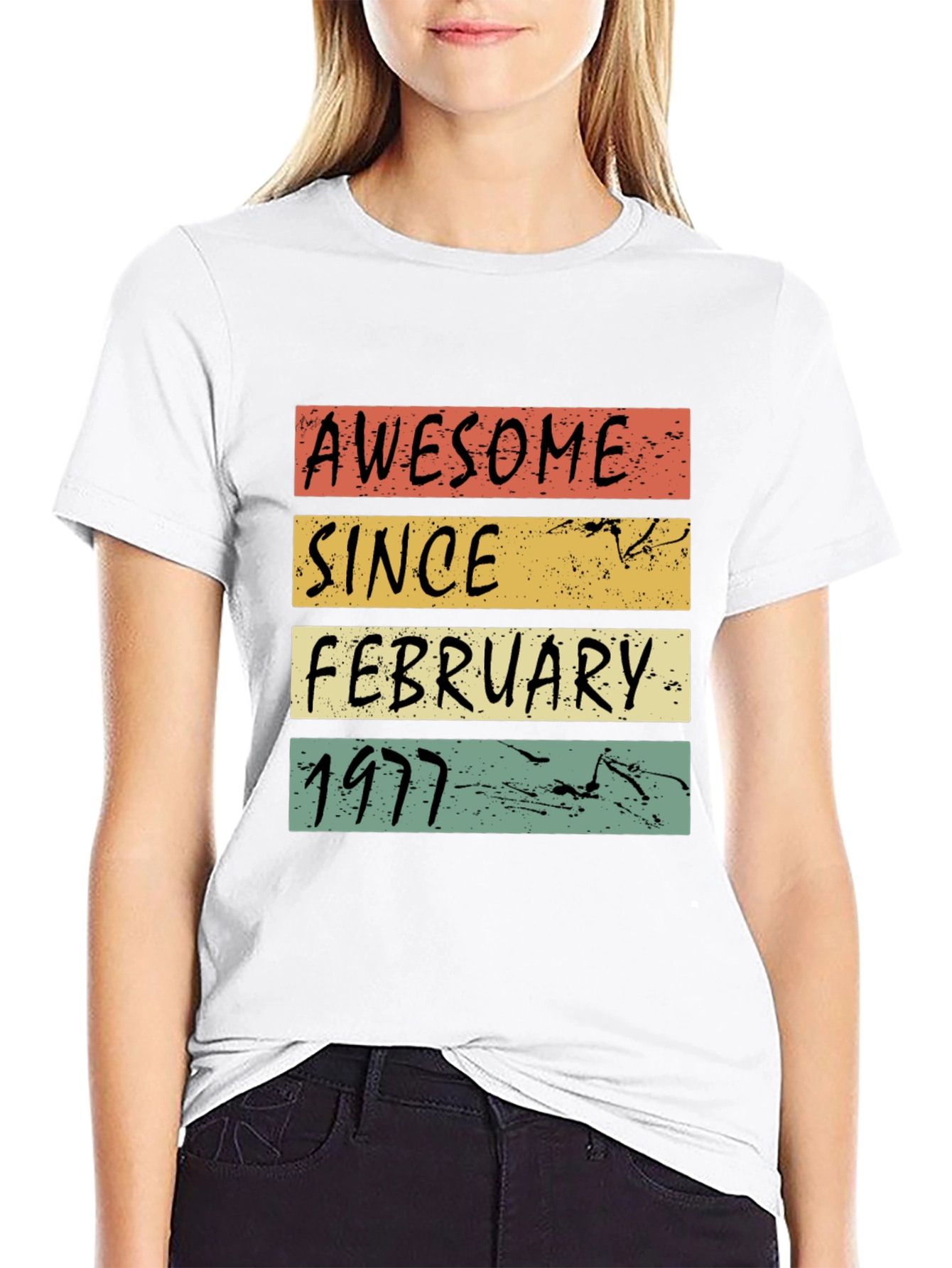 Awesome Since February 1977 Graphic T-Shirt