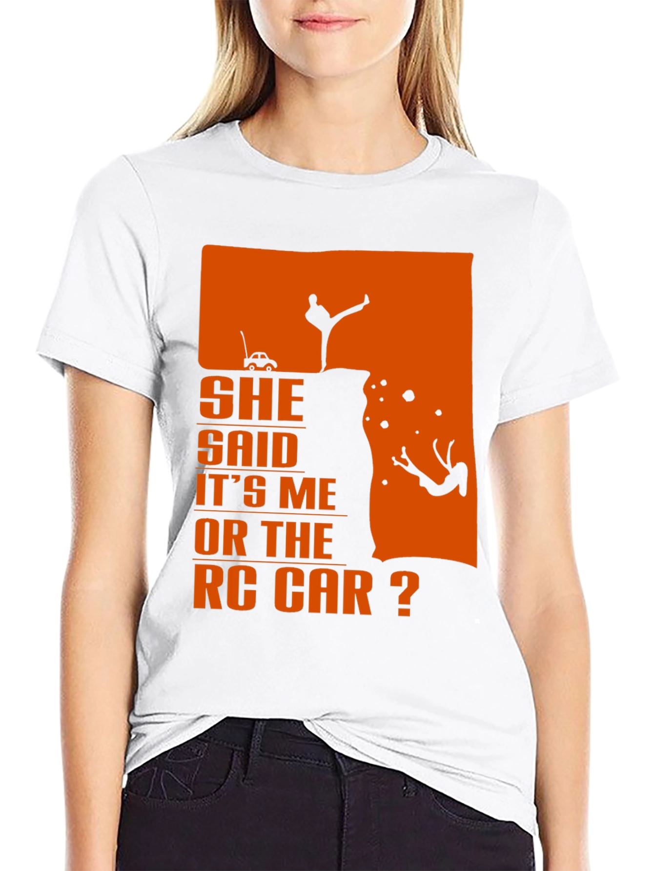 She Said RC Car Funny Humor Mens T-shirt