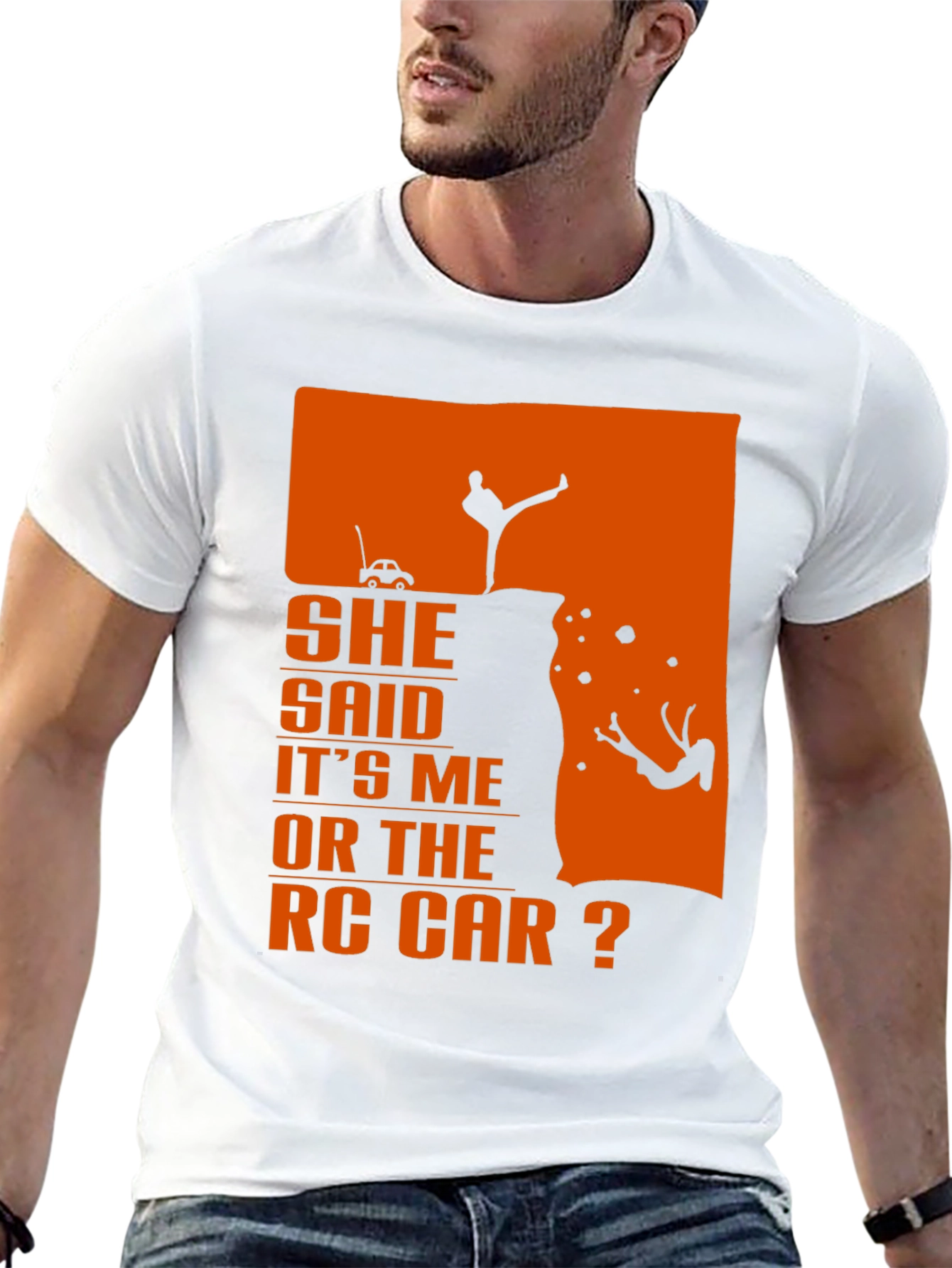 She Said RC Car Funny Humor Mens T-shirt