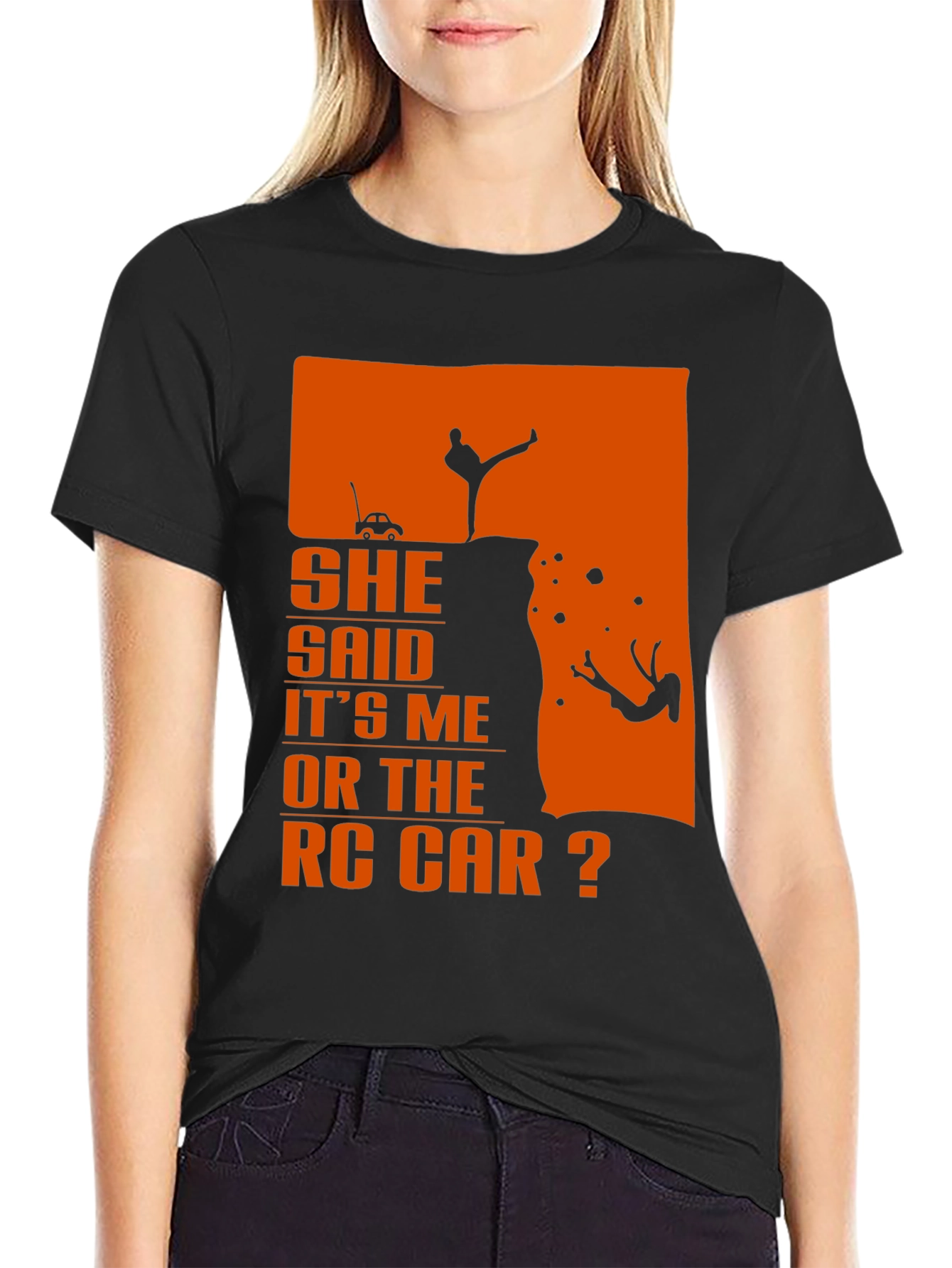 She Said RC Car Funny Humor Mens T-shirt