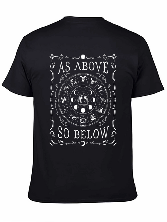 As Above So Below Zodiac T-Shirt
