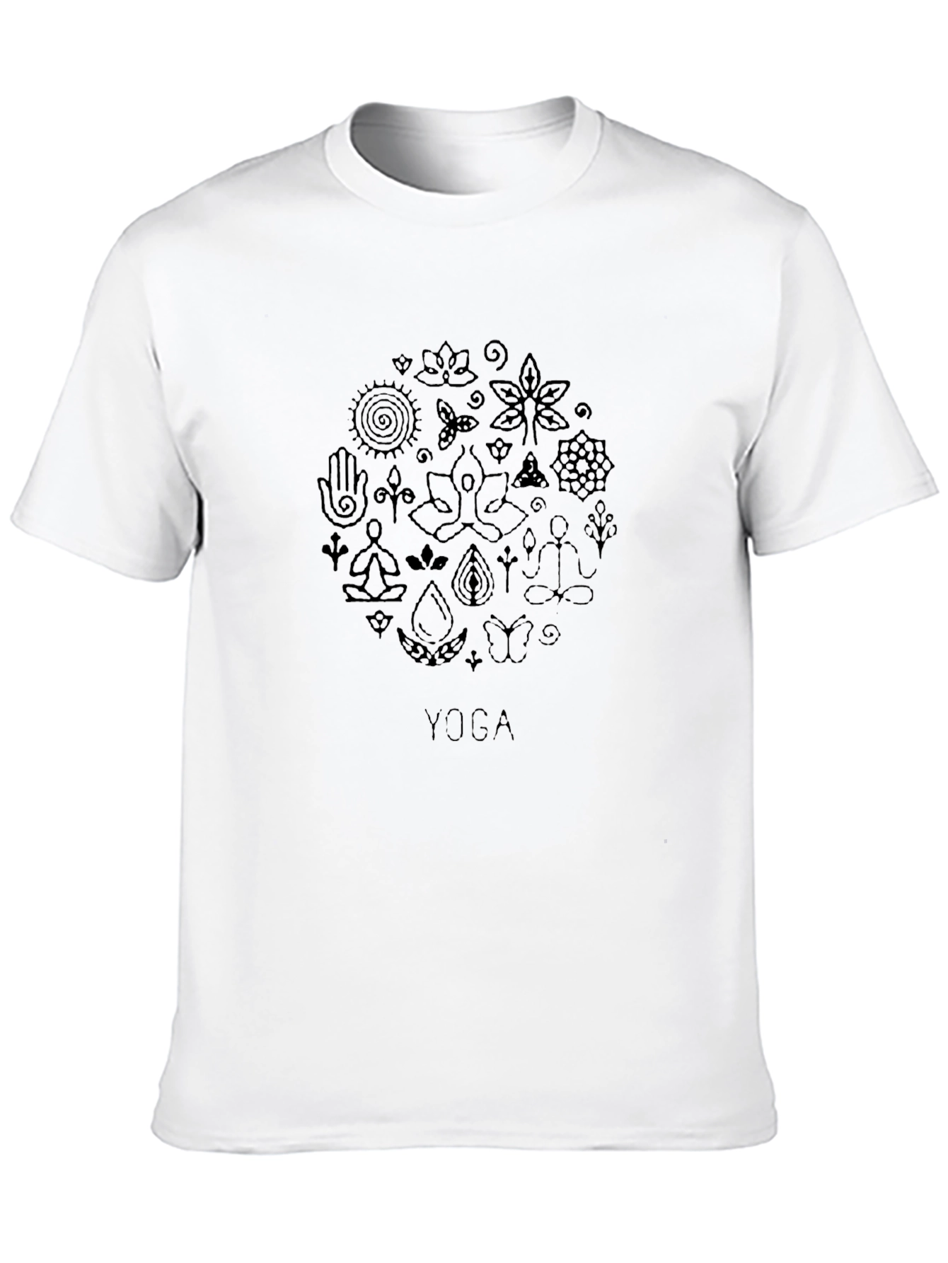 Yoga Symbol T-Shirt - Meditate in Style