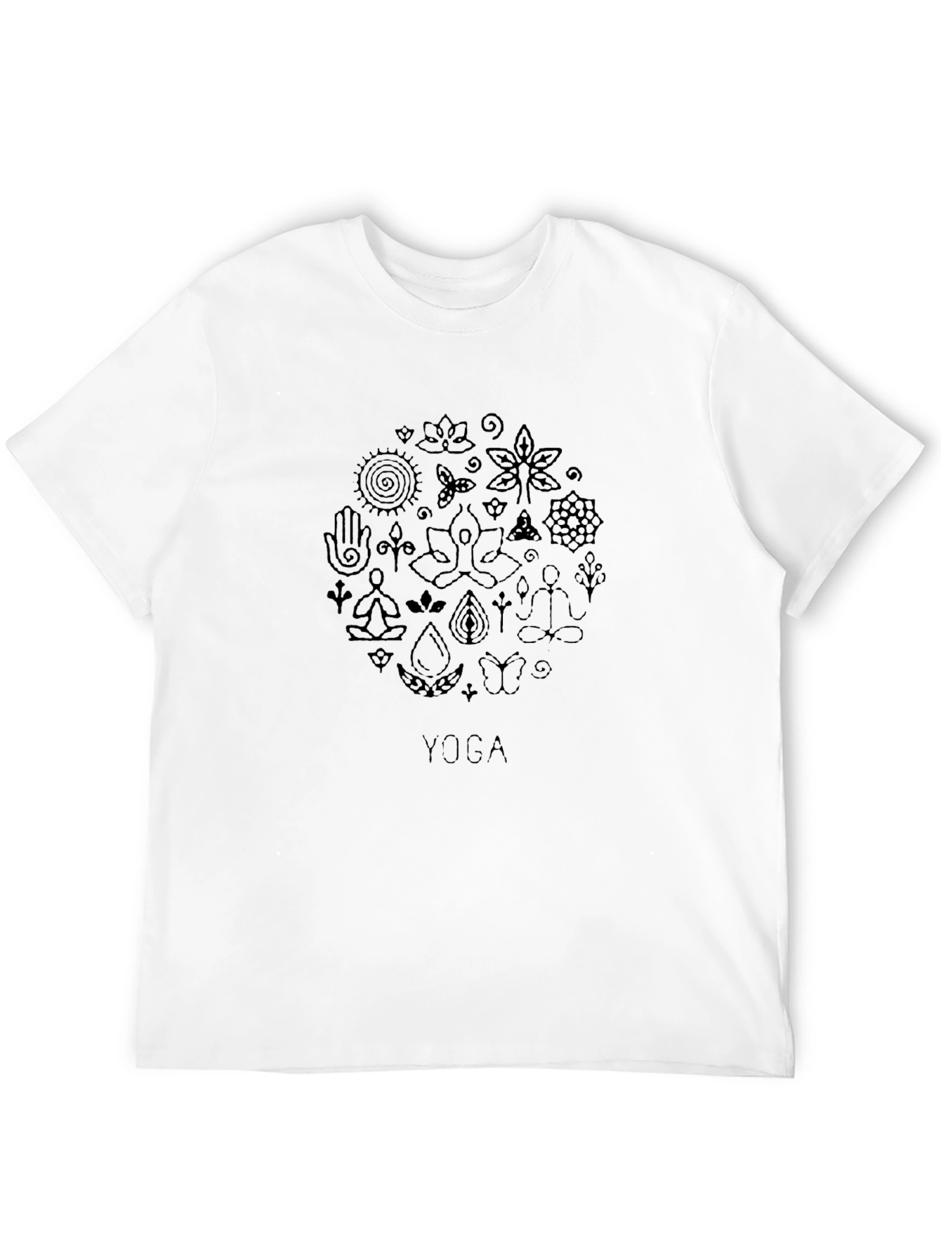 Yoga Symbol T-Shirt - Meditate in Style