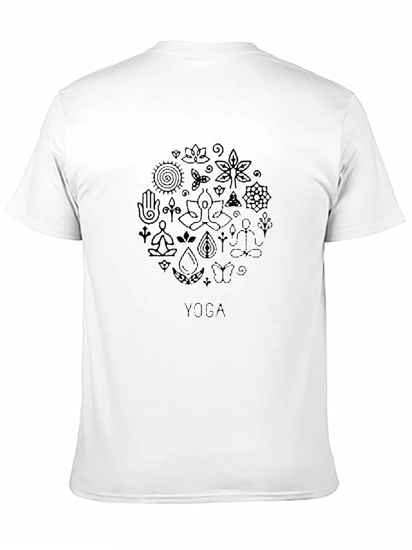 Yoga Symbol T-Shirt - Meditate in Style