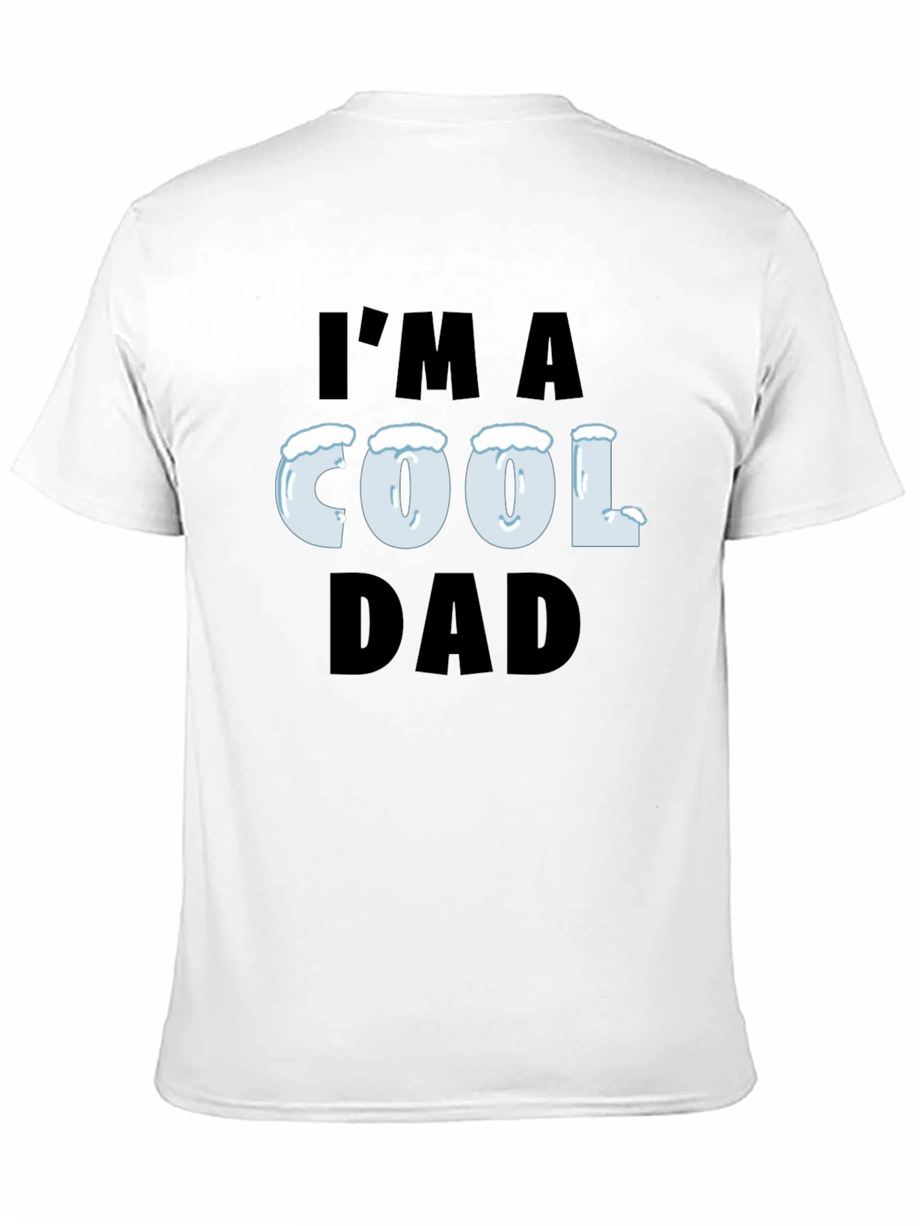 Cool Dad Graphic T-Shirt - Mens Black Tee