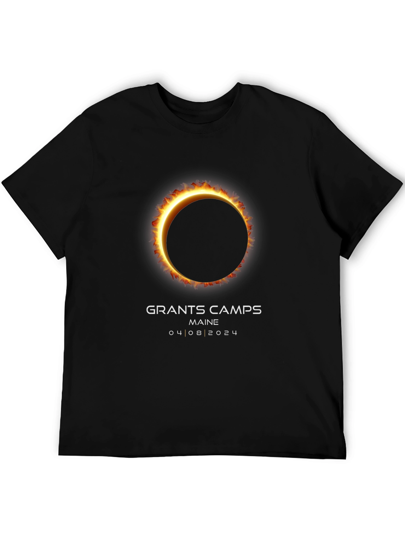 Grants Camps Maine Solar Eclipse T-Shirt
