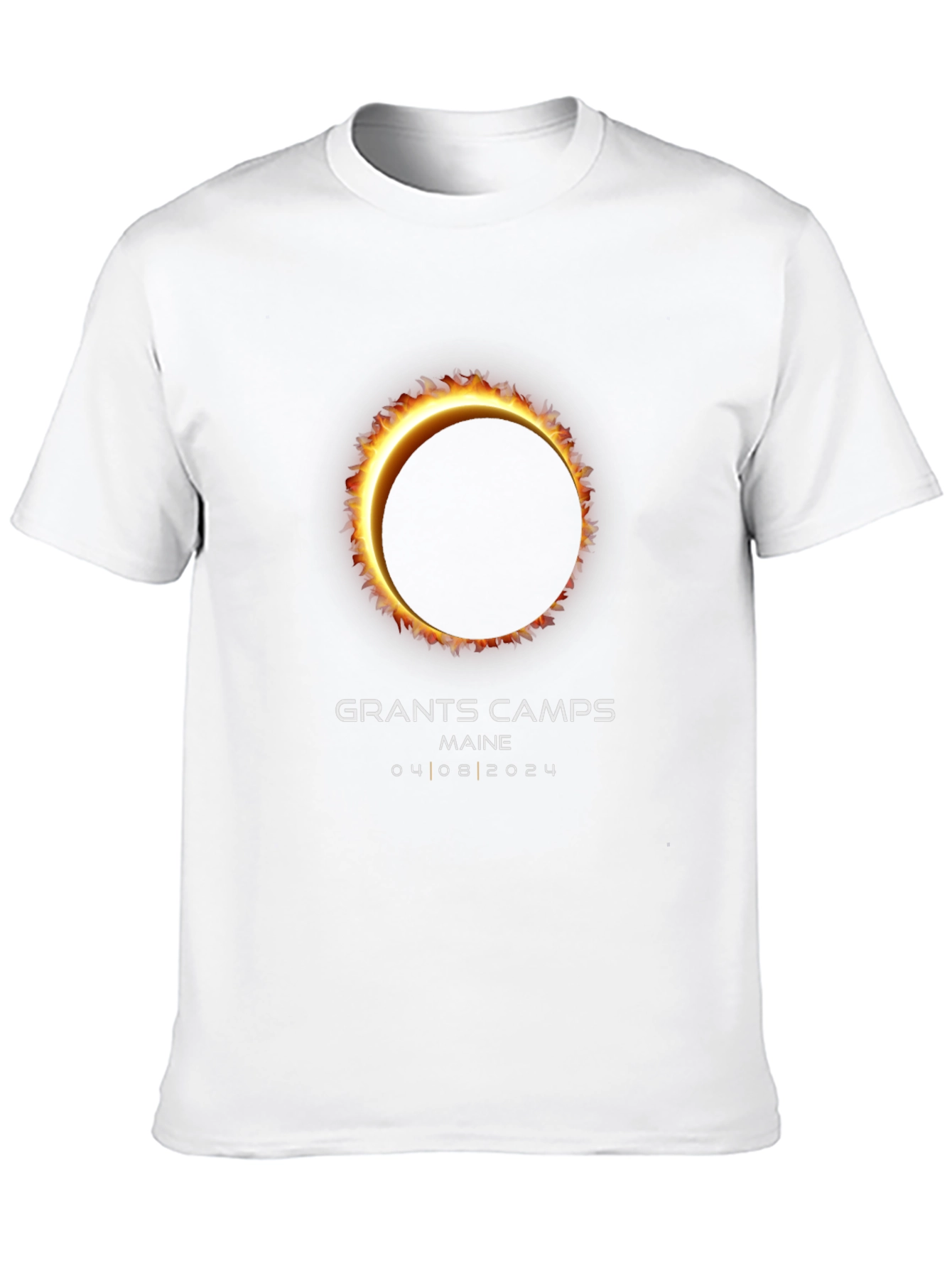 Grants Camps Maine Solar Eclipse T-Shirt