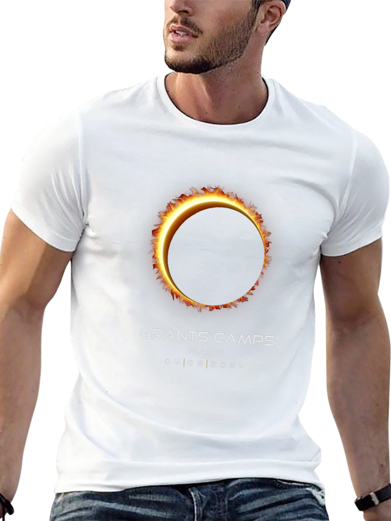Grants Camps Maine Solar Eclipse T-Shirt