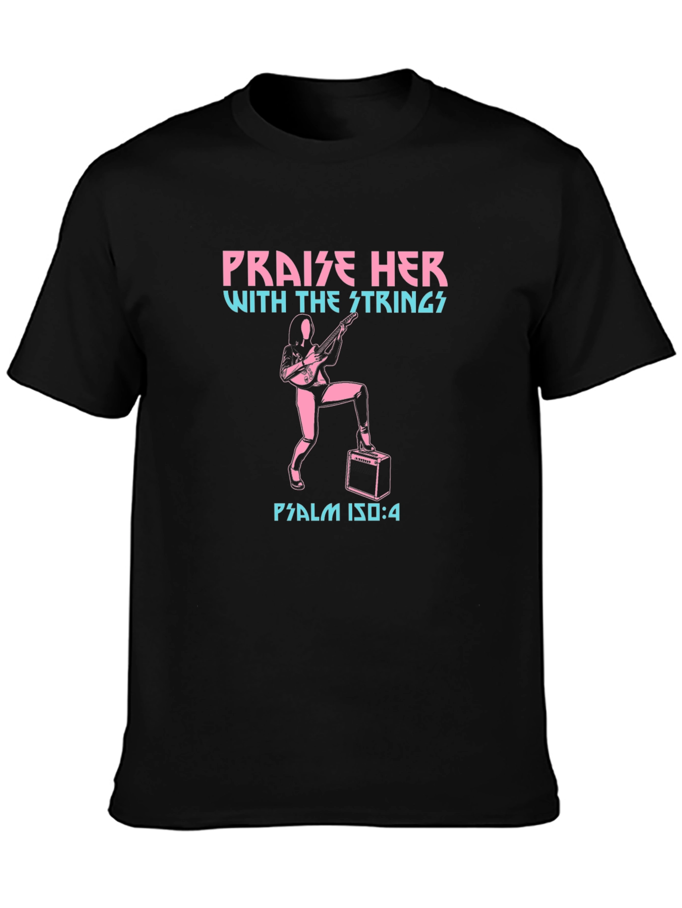 Praise Her With Strings Graphic T-Shirt