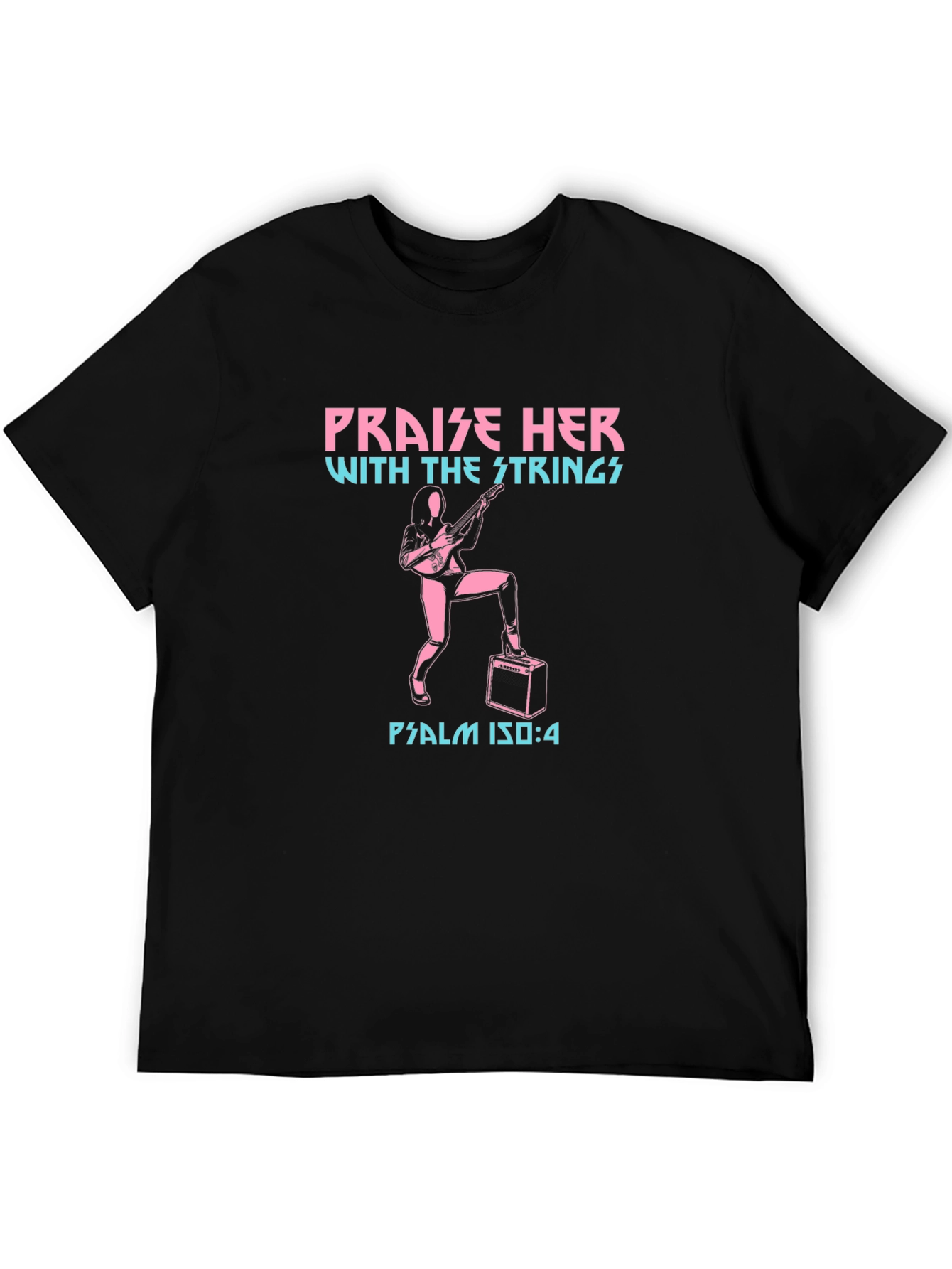 Praise Her With Strings Graphic T-Shirt