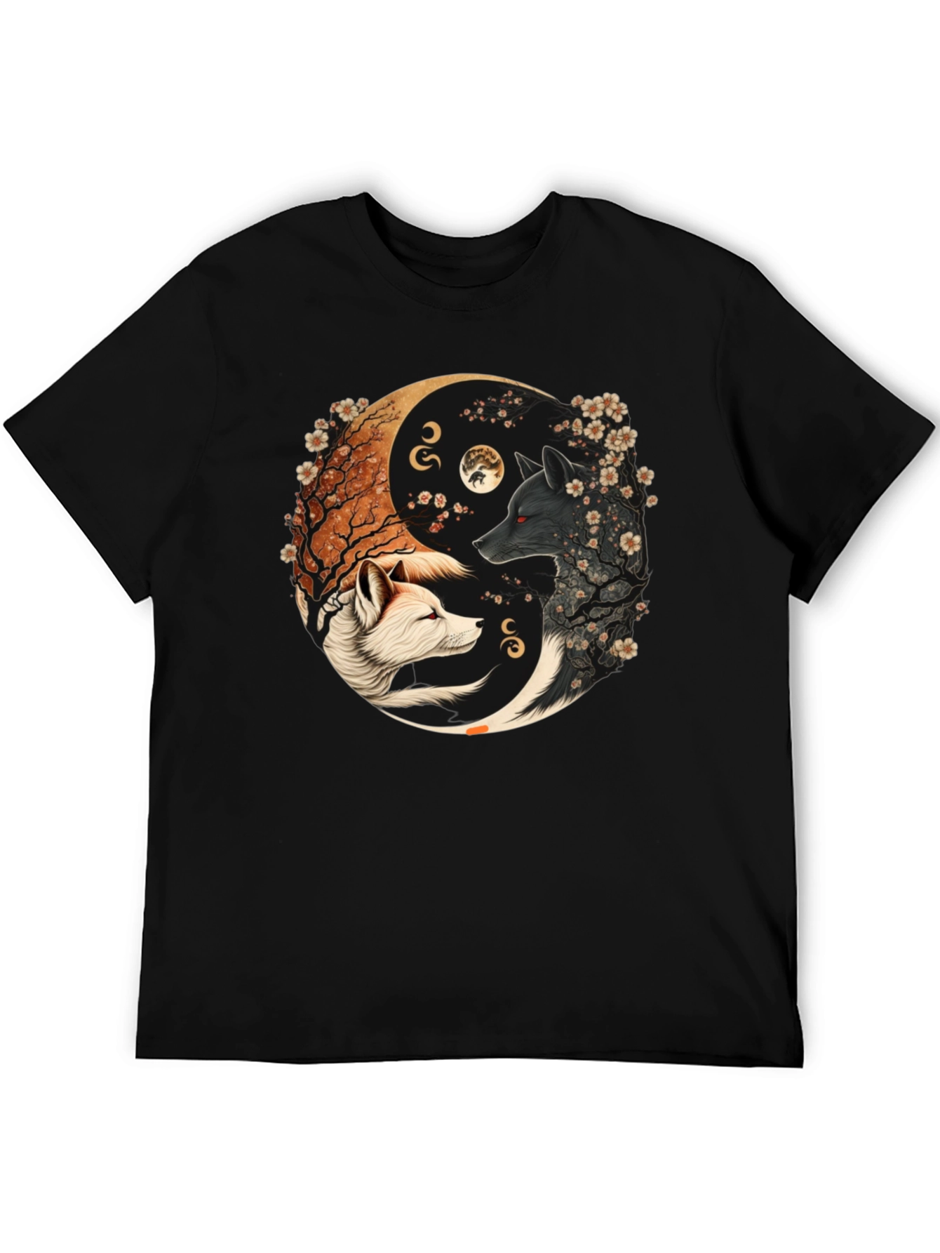 Yin Yang Wolves T-Shirt