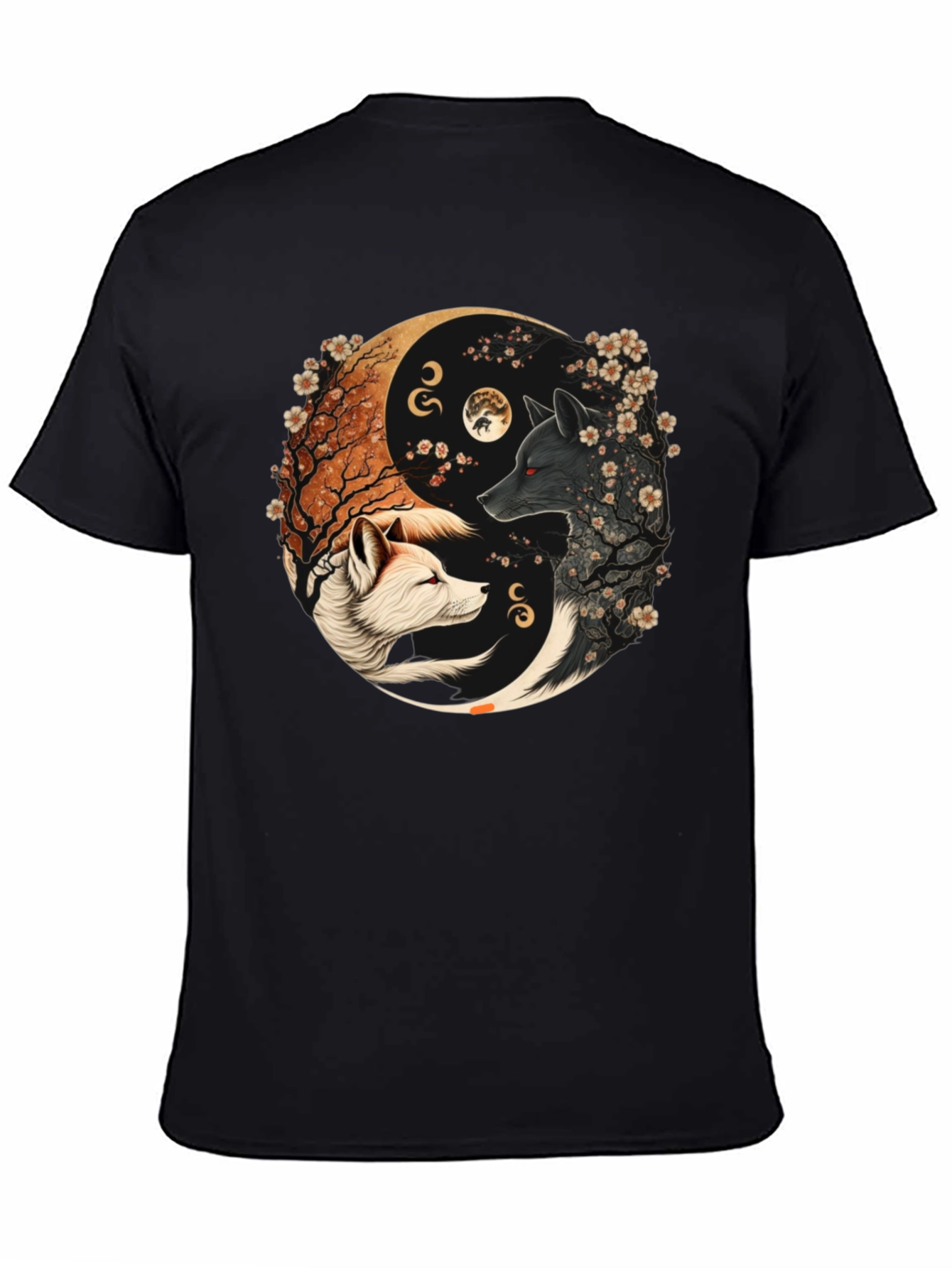 Yin Yang Wolves T-Shirt