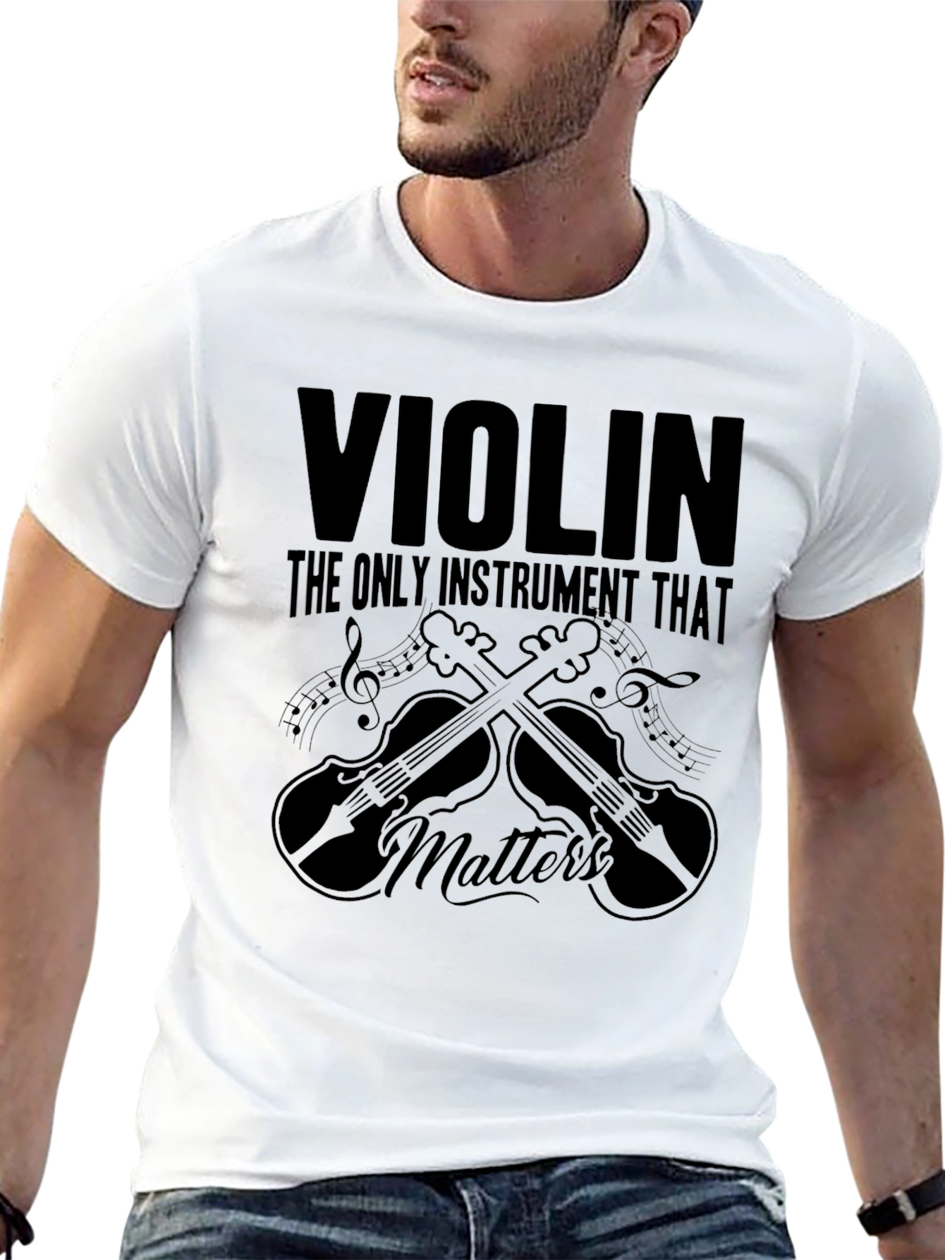 Violin The Only Instrument That Matters T-Shirt