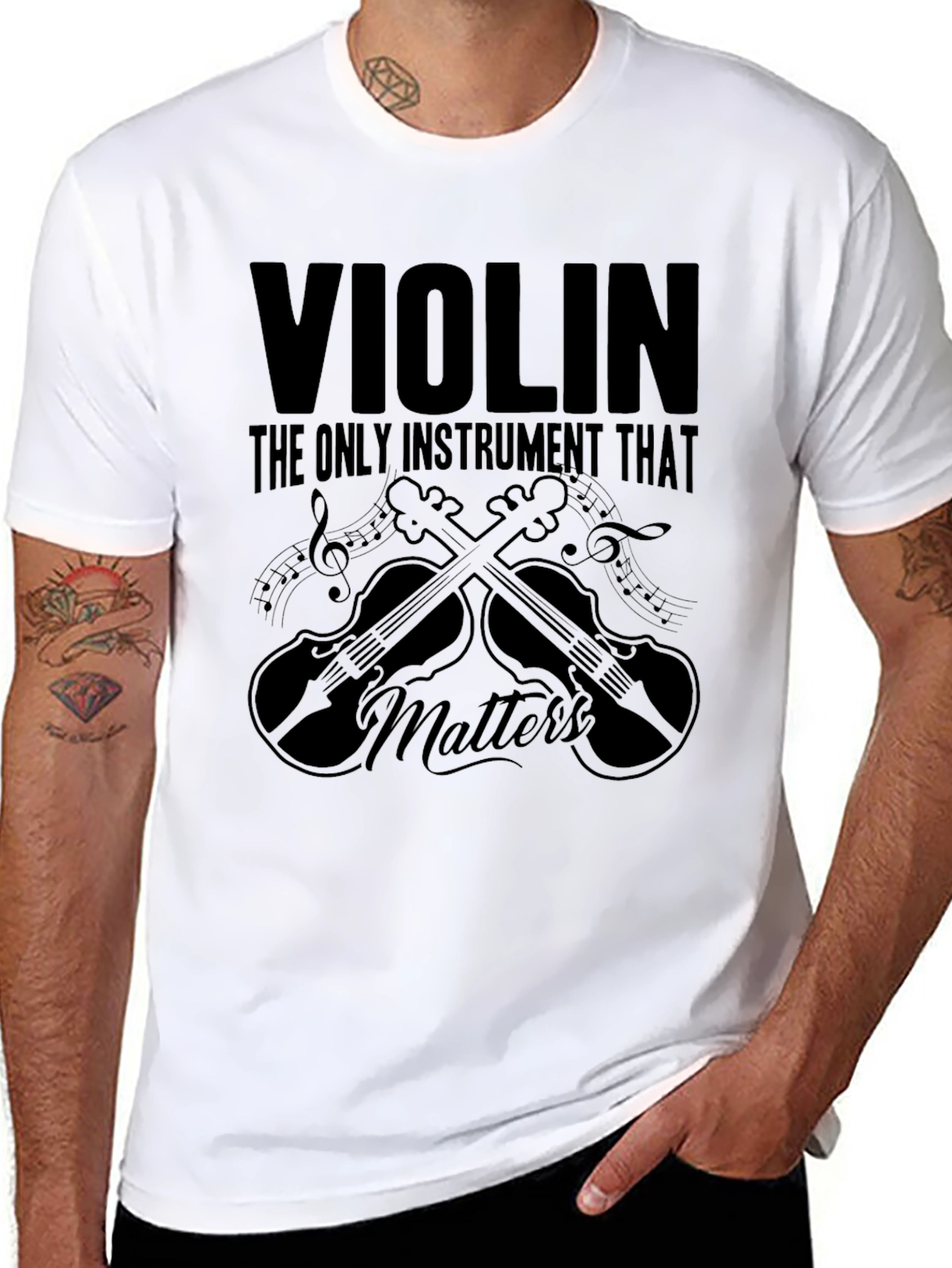 Violin The Only Instrument That Matters T-Shirt