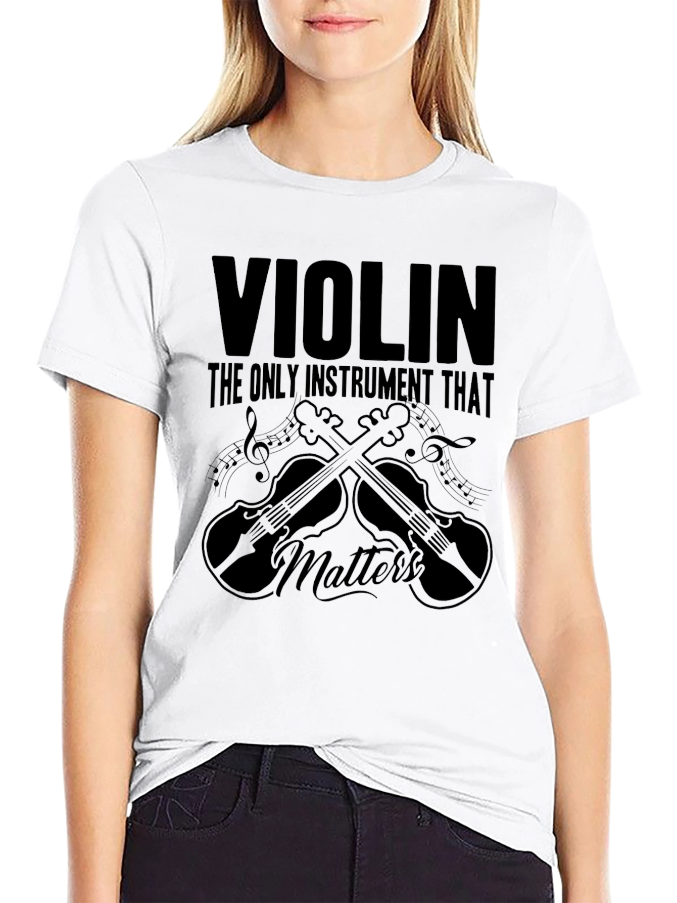 Violin The Only Instrument That Matters T-Shirt