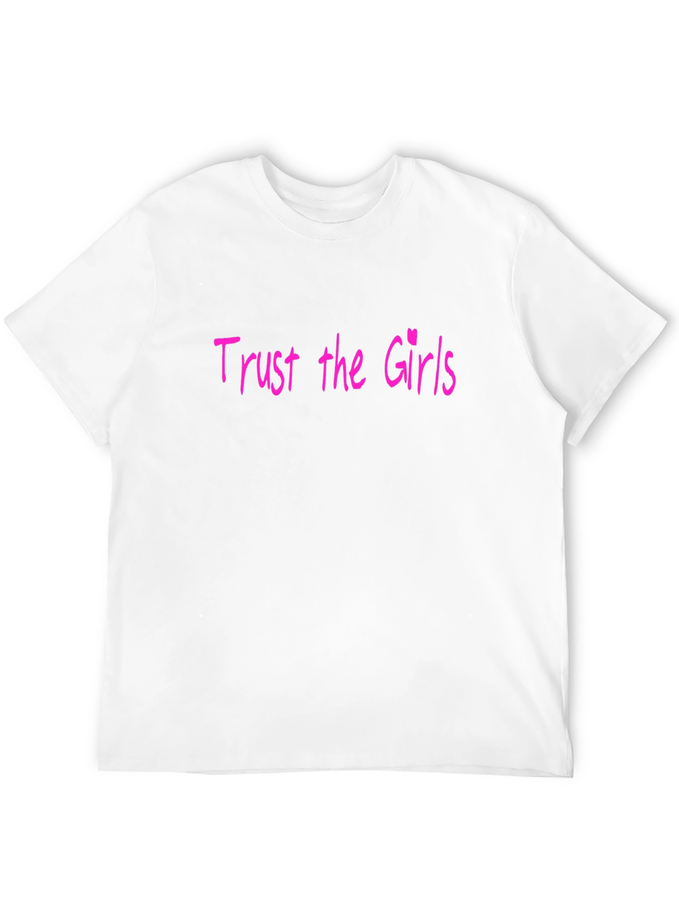 Trust the Girls T-Shirt - Black Crew Neck Tee