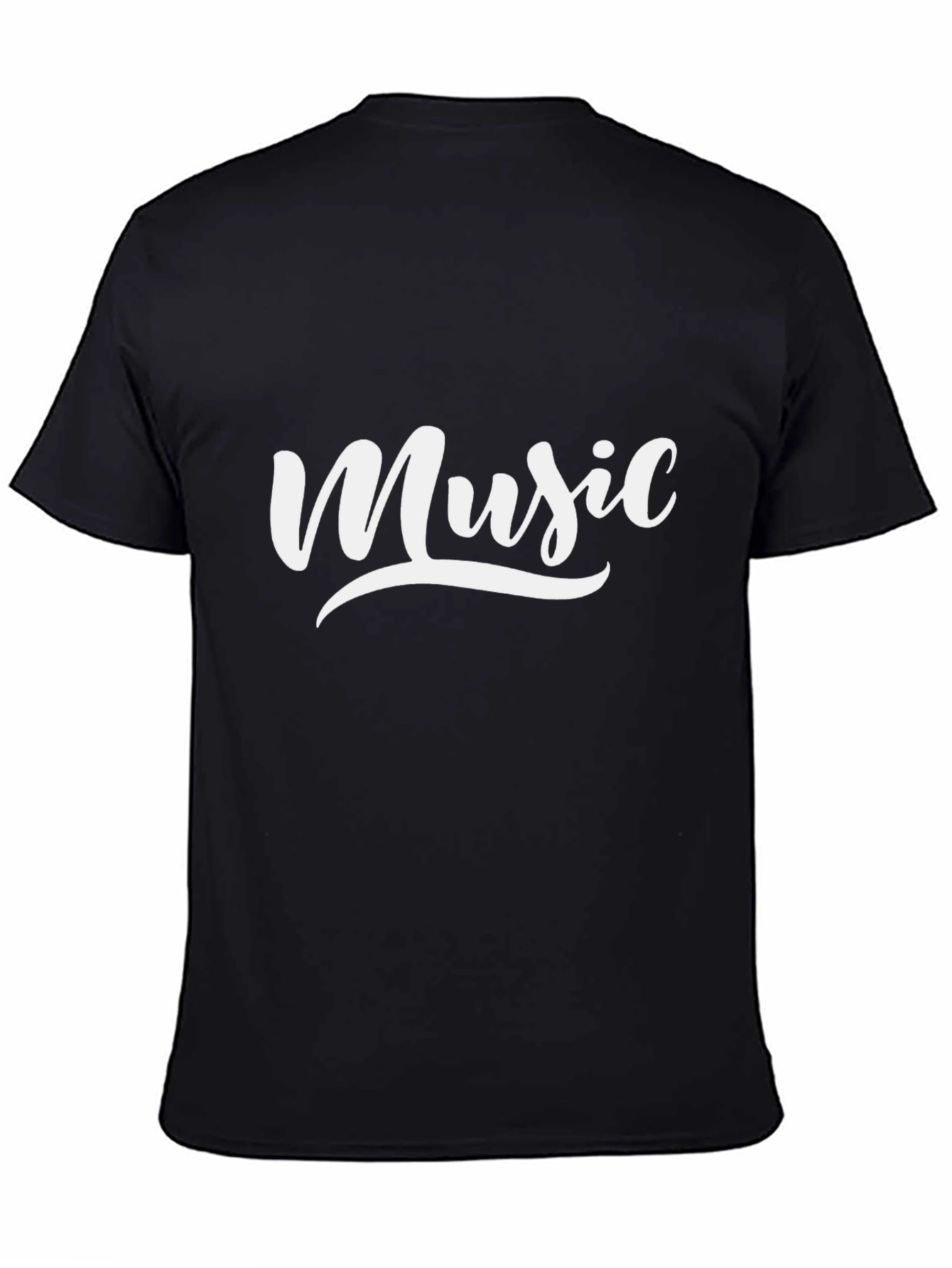 Music Graphic Black T-Shirt