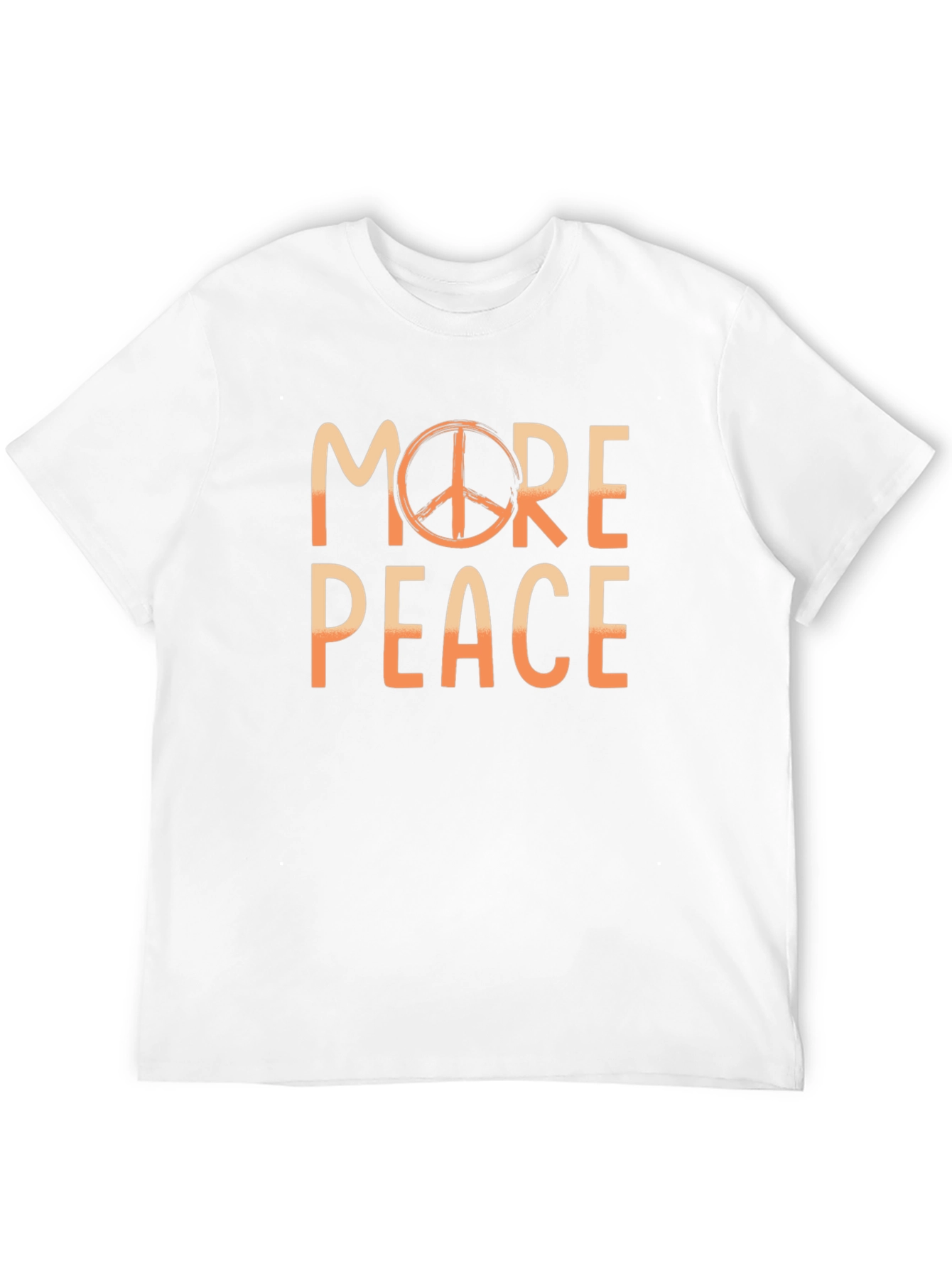 More Peace Black Graphic T-Shirt
