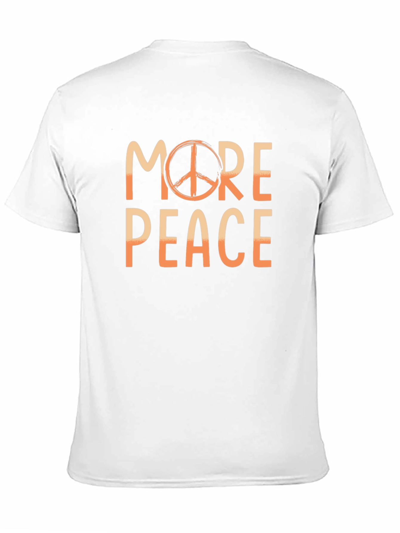 More Peace Black Graphic T-Shirt