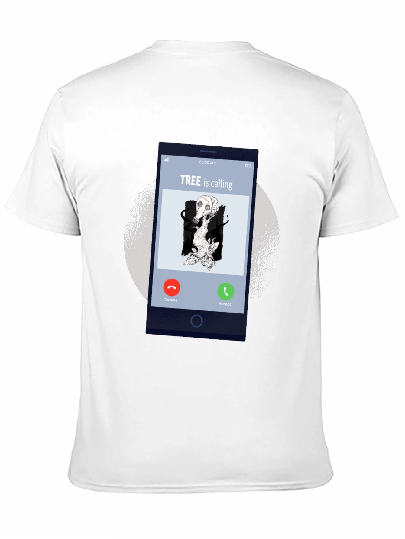 Tree is Calling Graphic T-Shirt - Eco Awareness Tee
