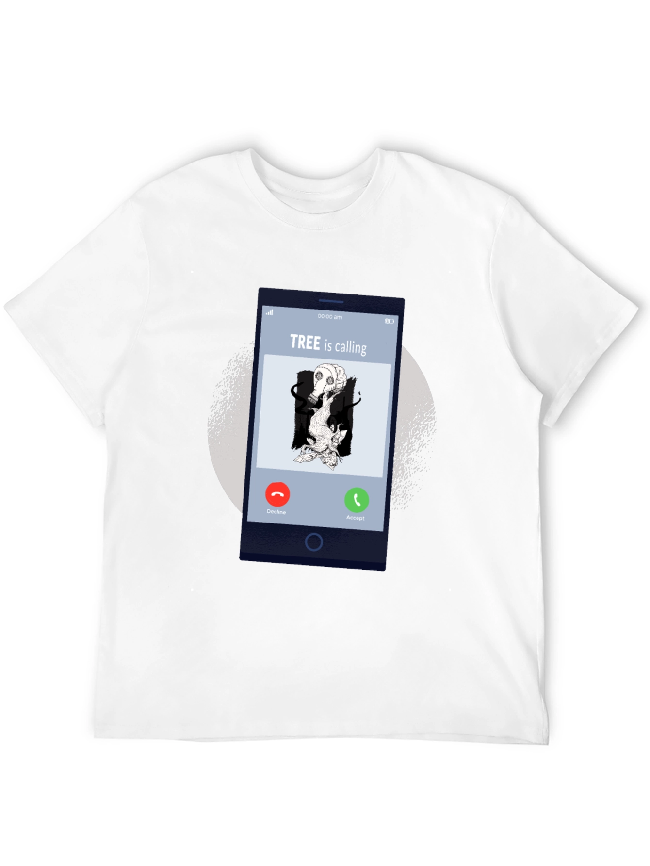 Tree is Calling Graphic T-Shirt - Eco Awareness Tee