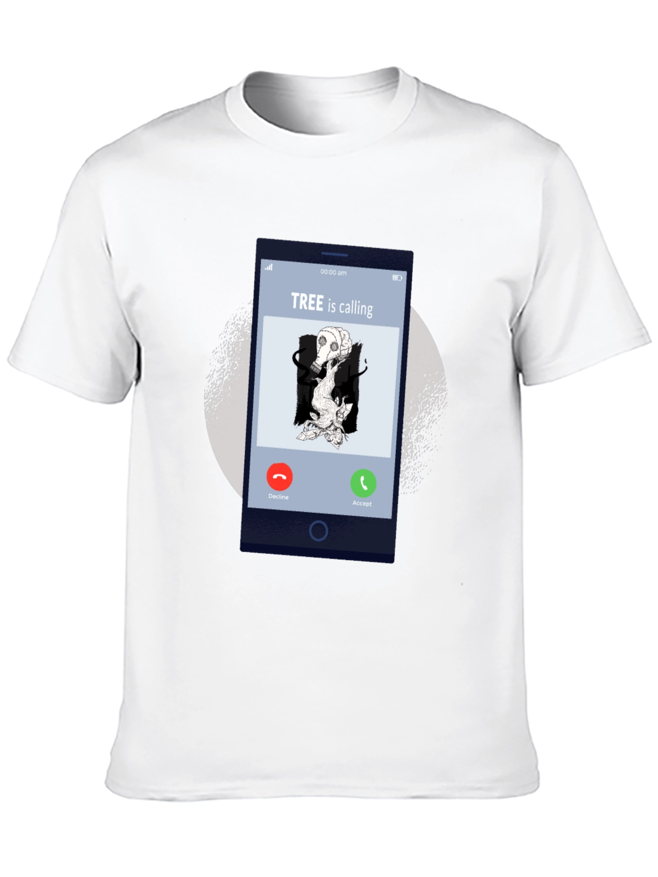 Tree is Calling Graphic T-Shirt - Eco Awareness Tee