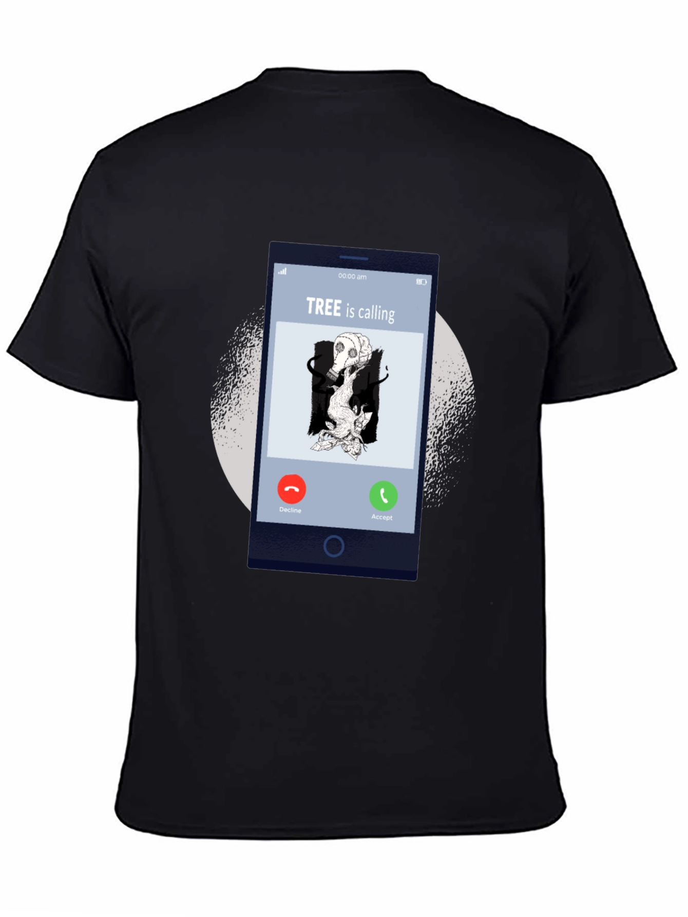 Tree is Calling Graphic T-Shirt - Eco Awareness Tee
