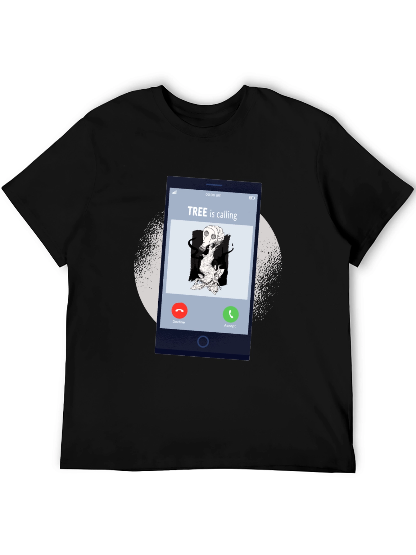 Tree is Calling Graphic T-Shirt - Eco Awareness Tee