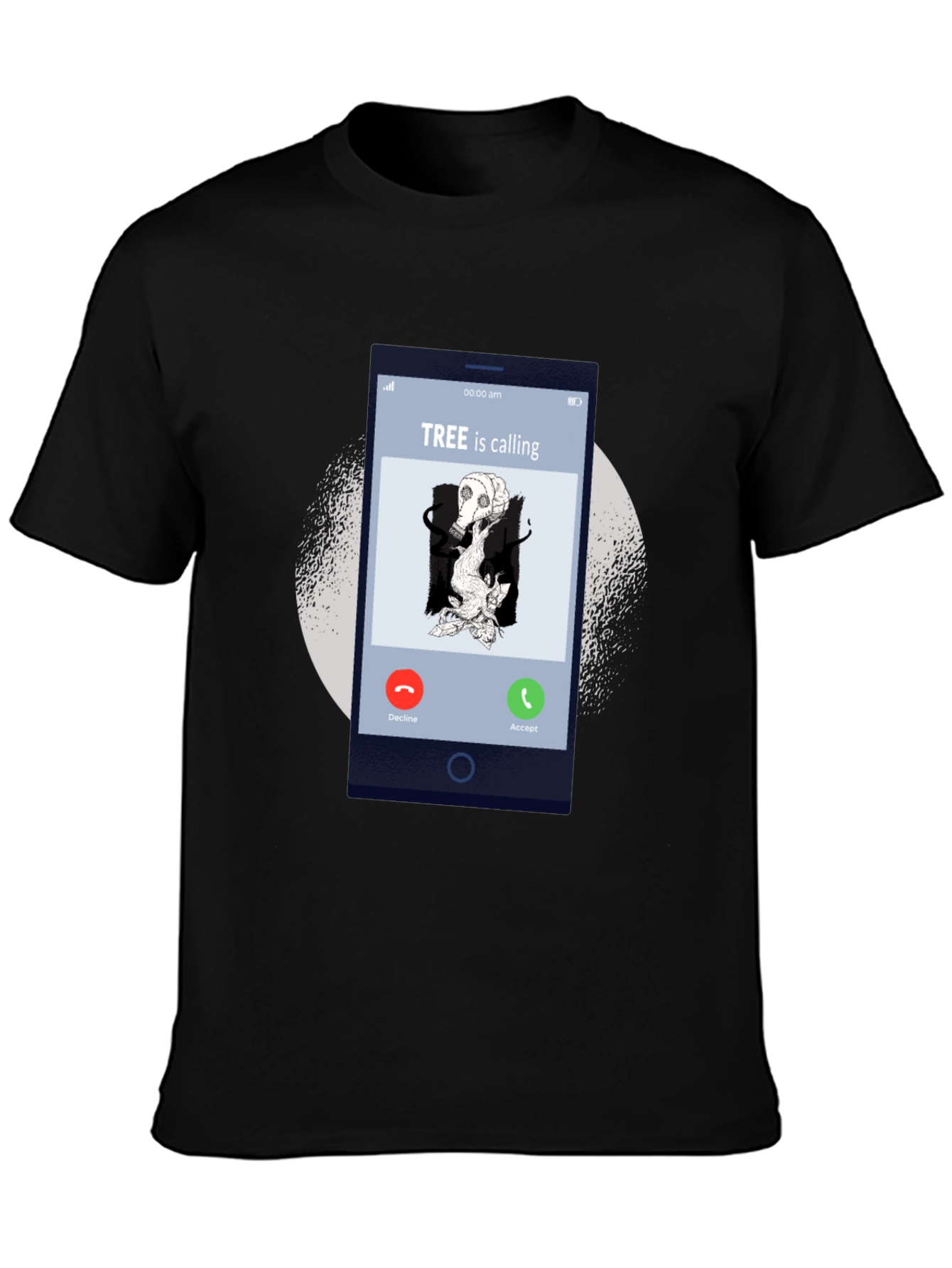 Tree is Calling Graphic T-Shirt - Eco Awareness Tee